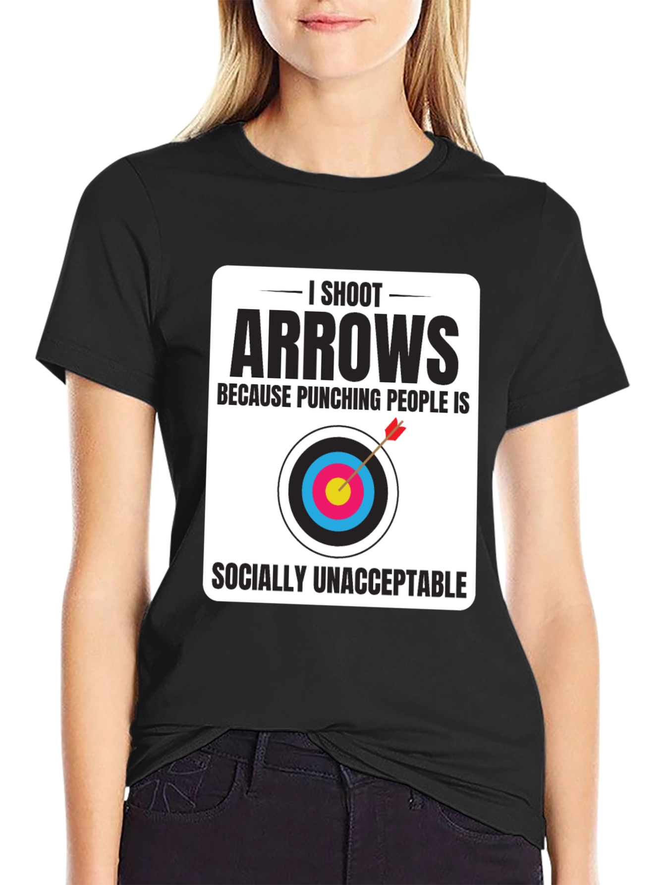 Archery Humor T-Shirt - I Shoot Arrows