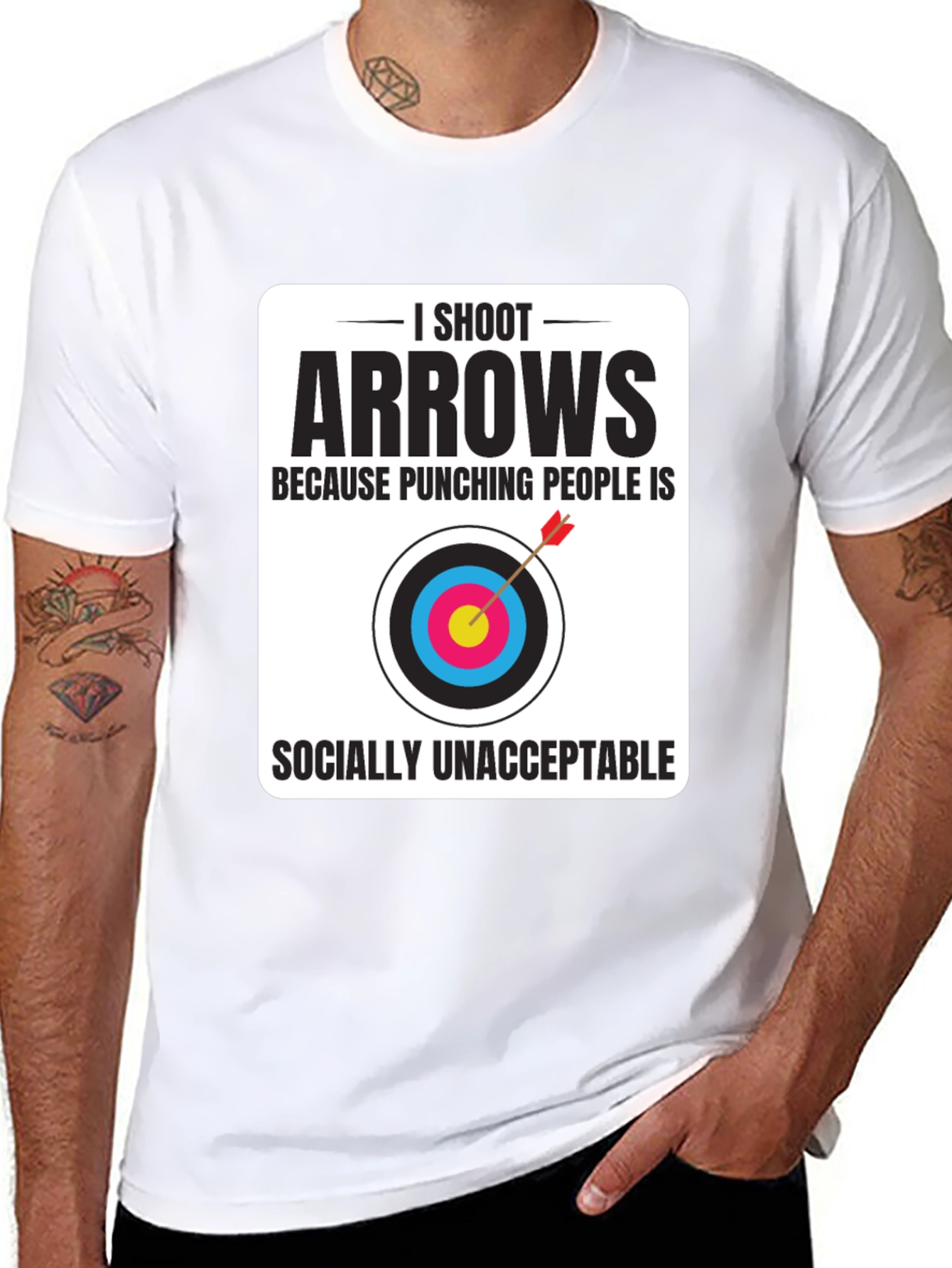 Archery Humor T-Shirt - I Shoot Arrows