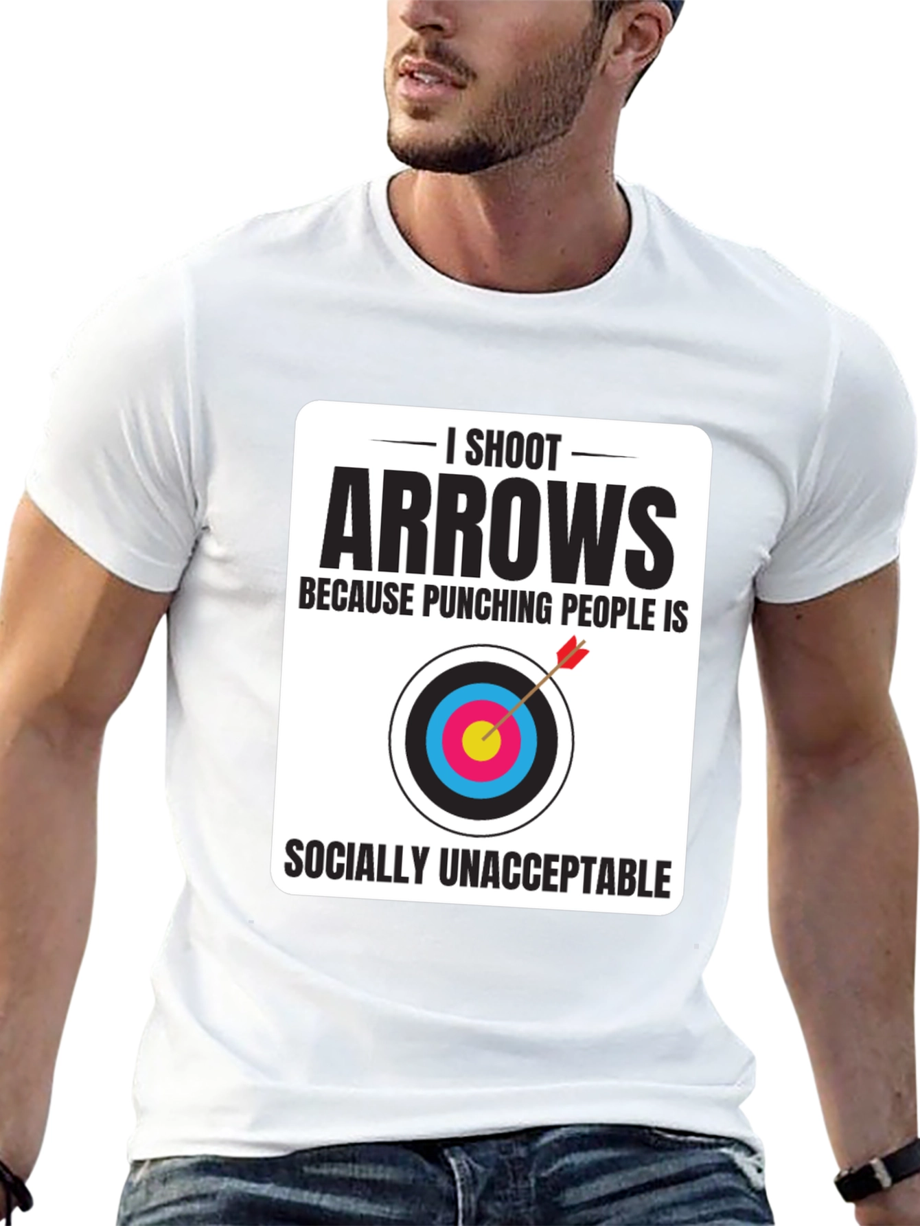 Archery Humor T-Shirt - I Shoot Arrows