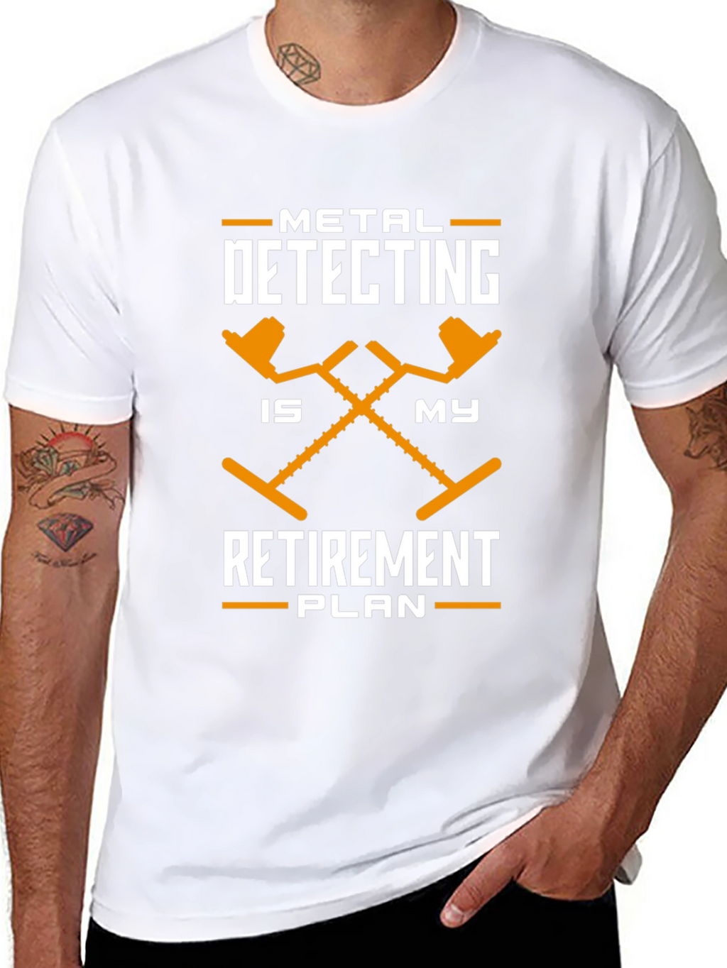 Metal Detecting Retirement Plan T-Shirt