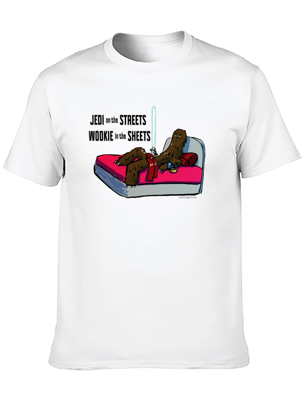 Jedi Wookie in the Sheets Mens T-Shirt