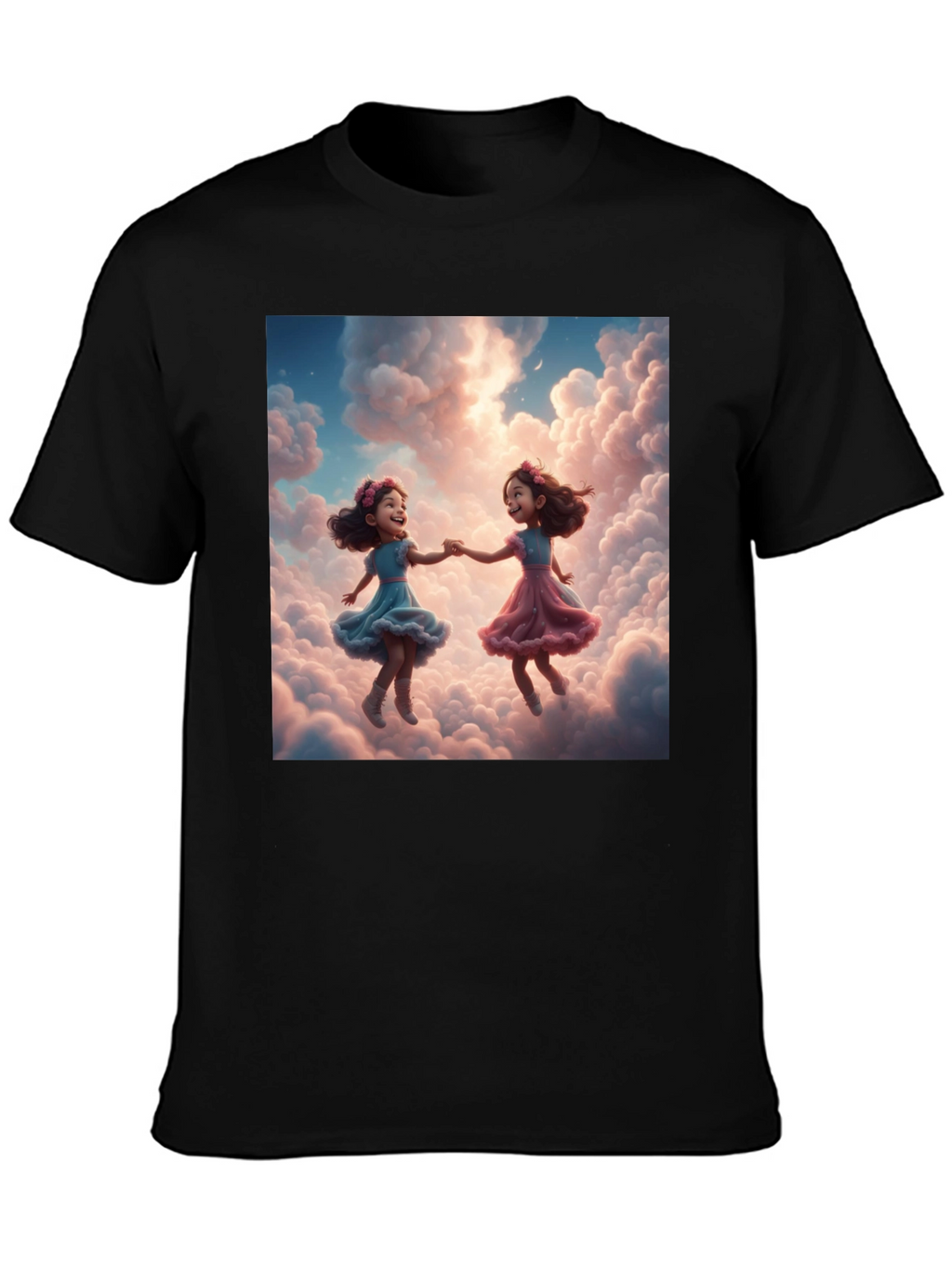 Cloud Dreamer Tee - Whimsical Girls Design