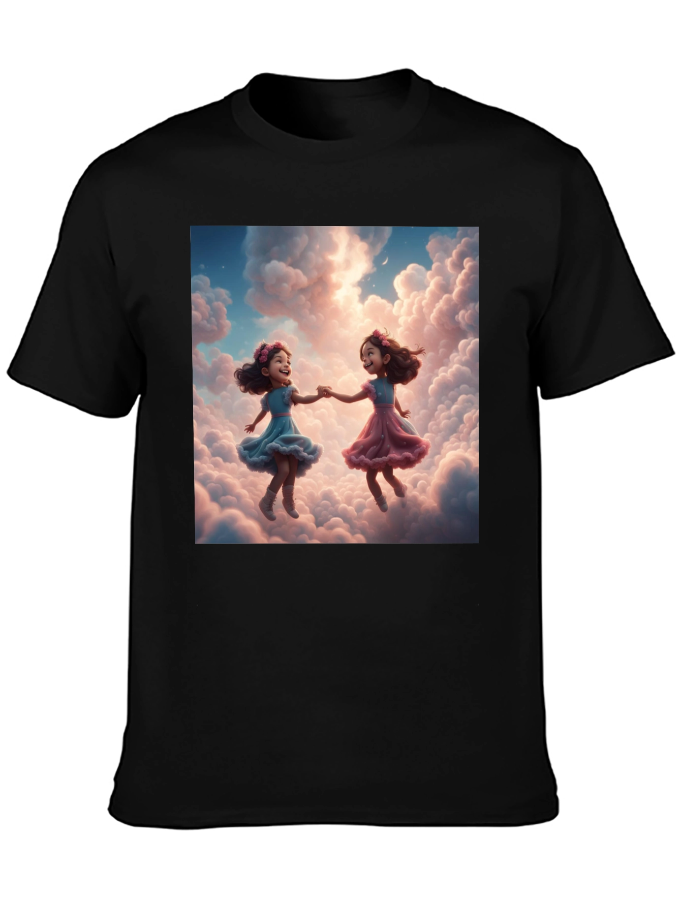 Cloud Dreamer Tee - Whimsical Girls Design