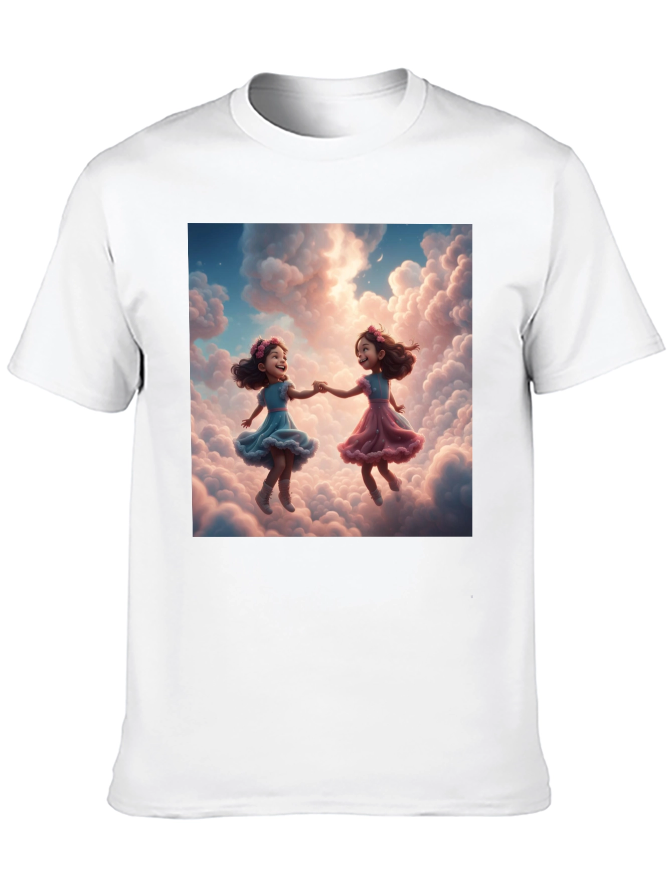 Cloud Dreamer Tee - Whimsical Girls Design