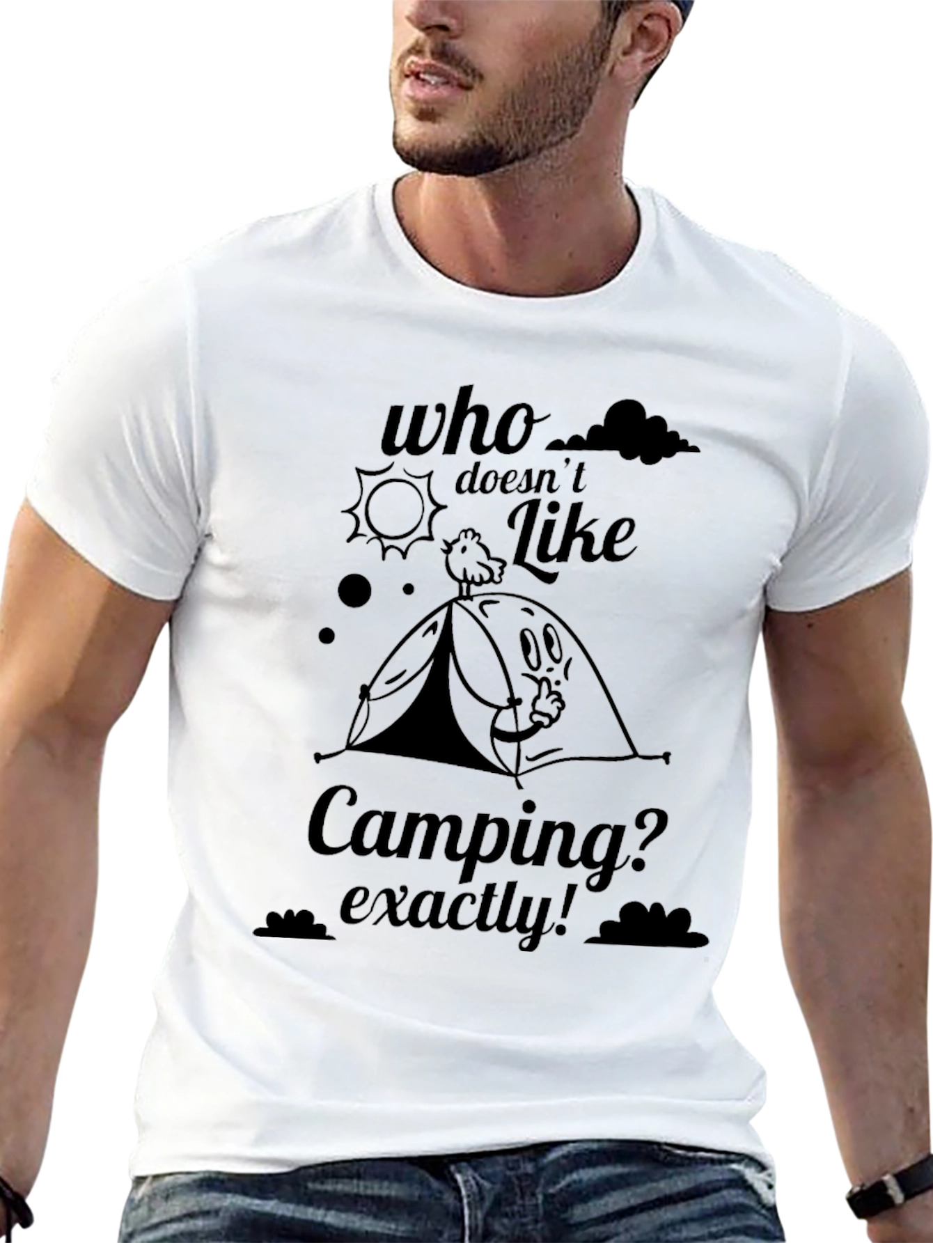 Camping Graphic Tee - Who Doesnt Like Camping?