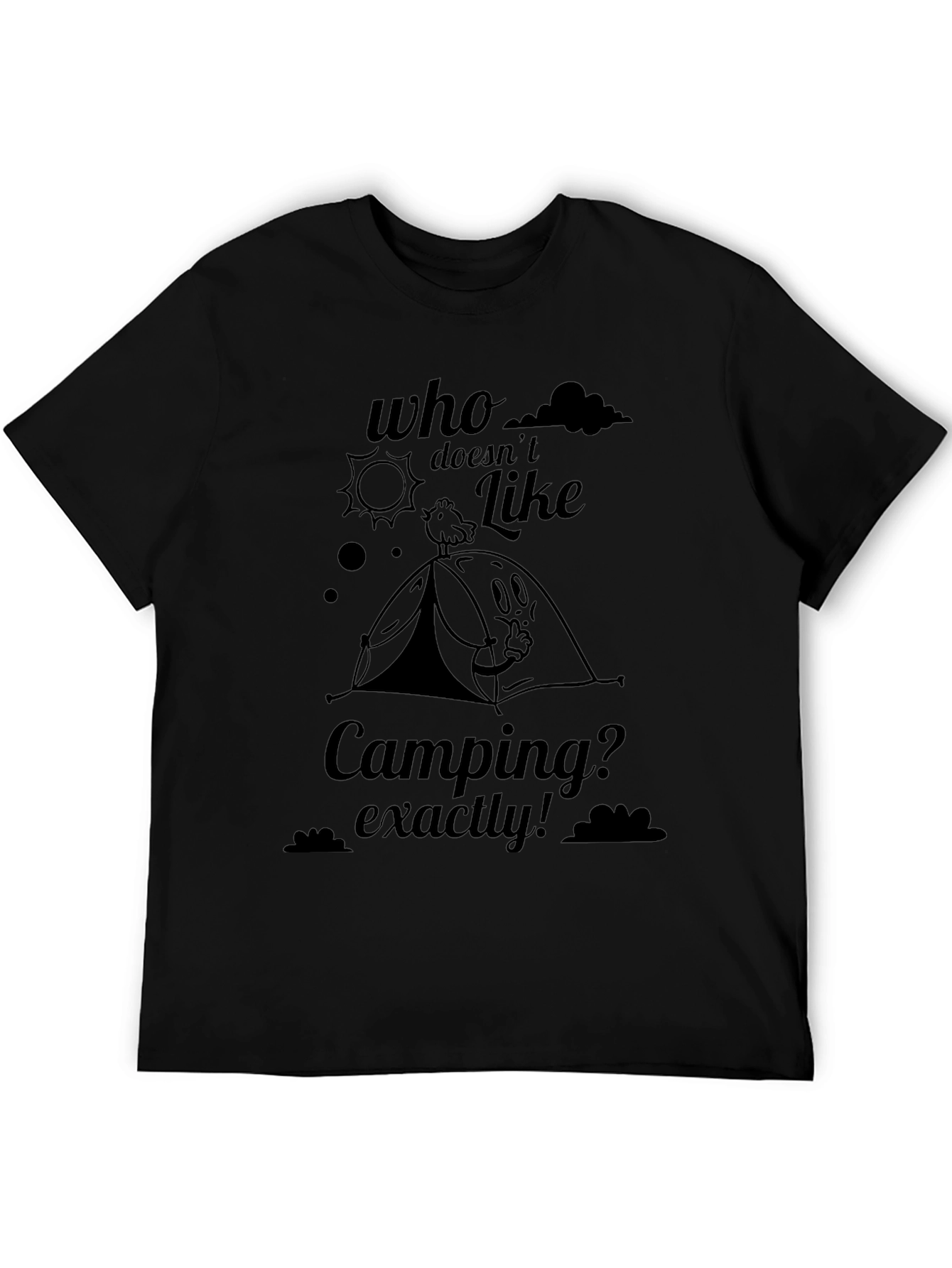 Camping Graphic Tee - Who Doesnt Like Camping?