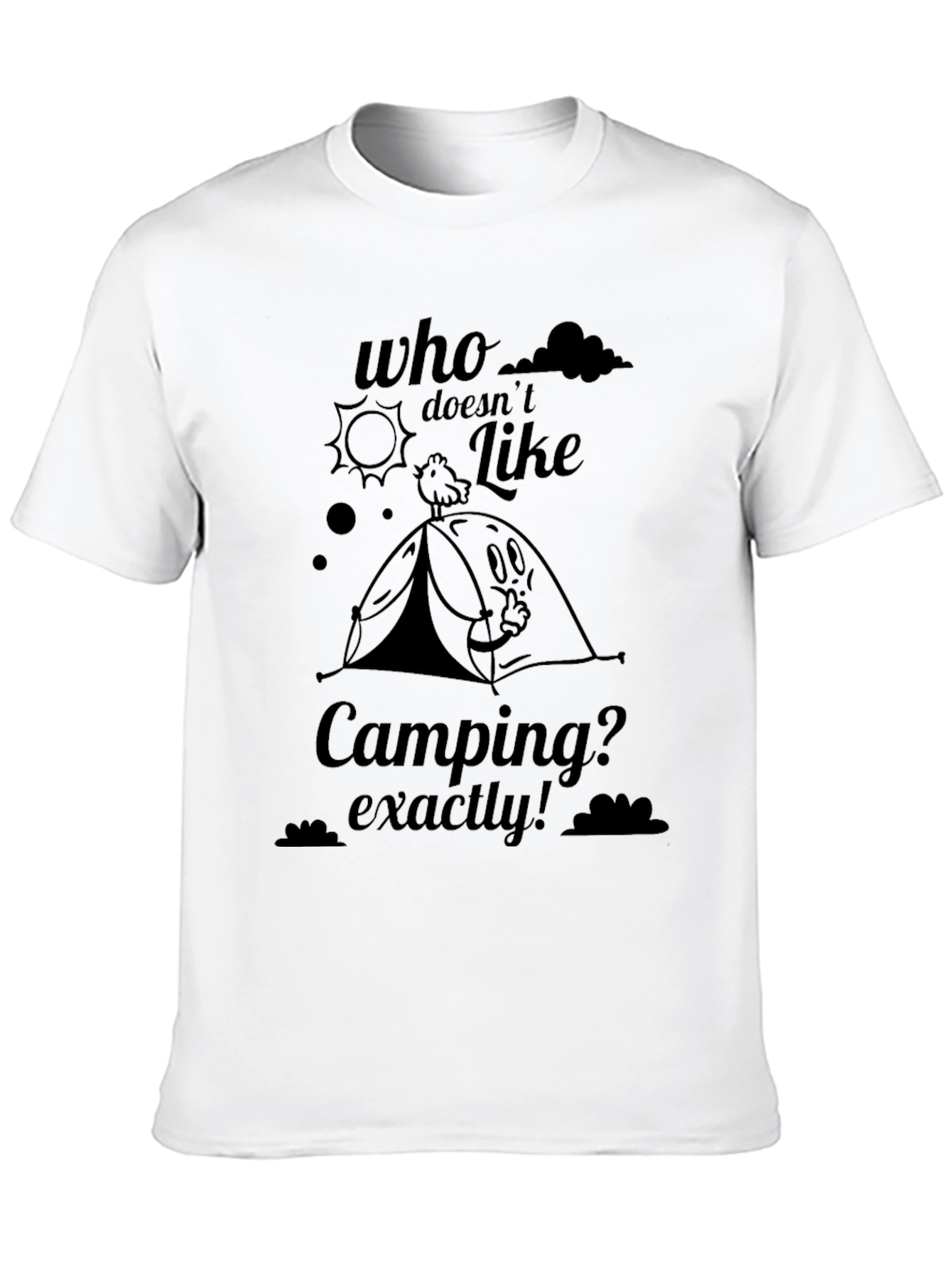 Camping Graphic Tee - Who Doesnt Like Camping?