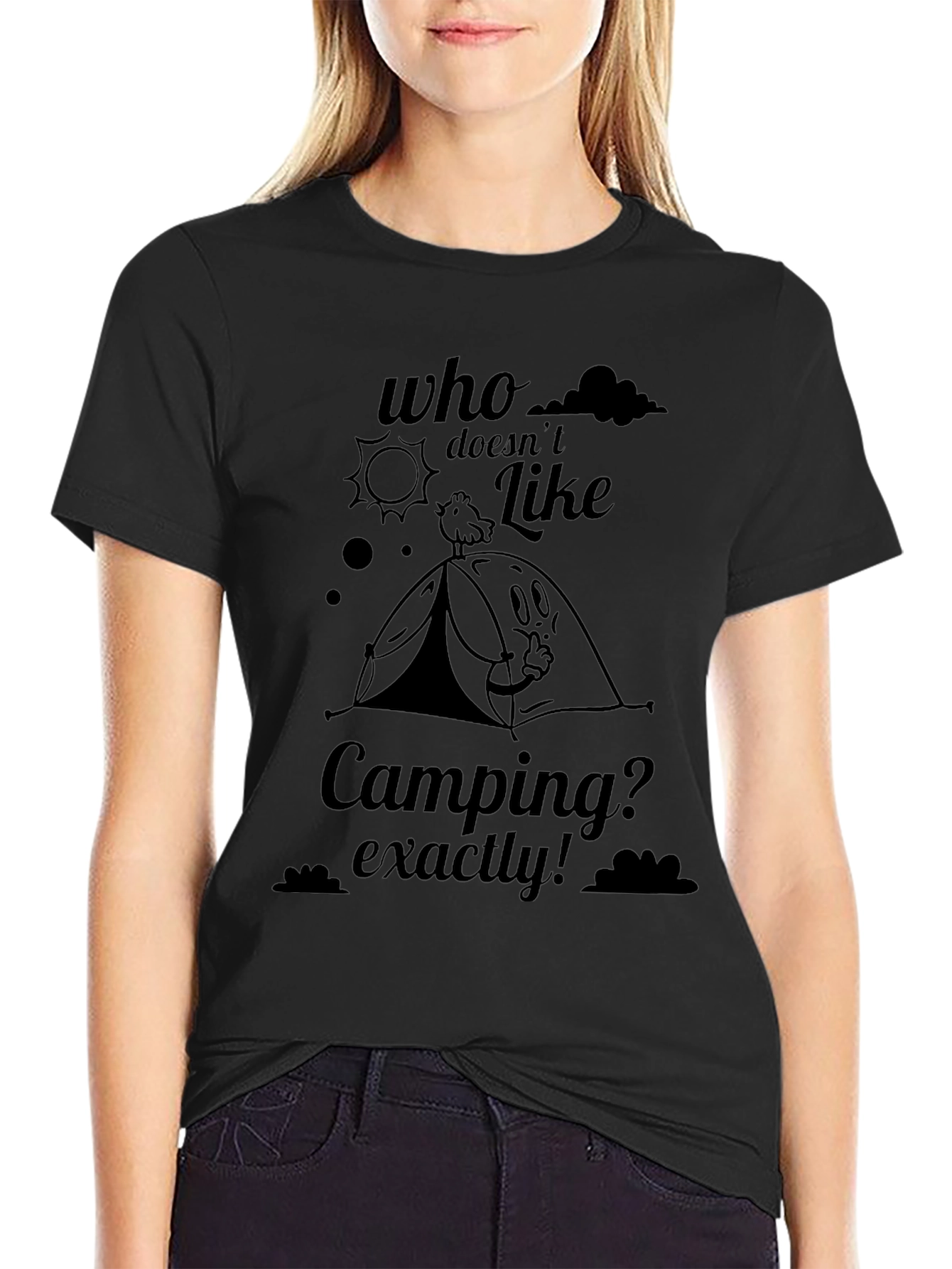 Camping Graphic Tee - Who Doesnt Like Camping?