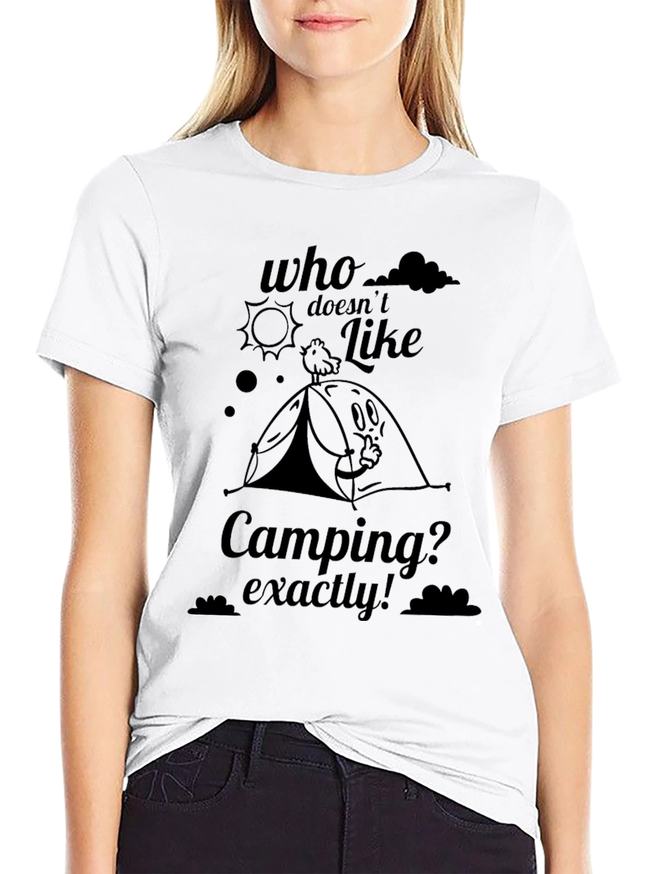 Camping Graphic Tee - Who Doesnt Like Camping?