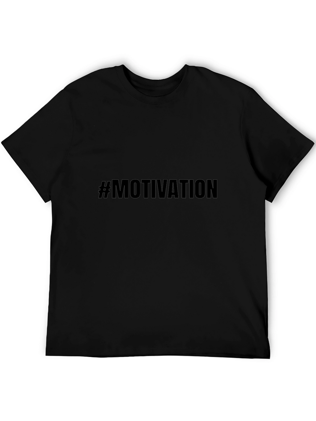 Motivation Black T-Shirt