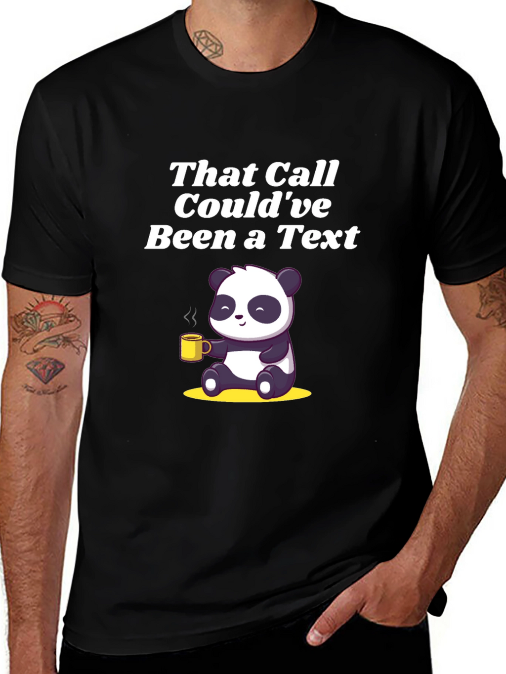 That Call Couldve Been a Text Panda T-Shirt