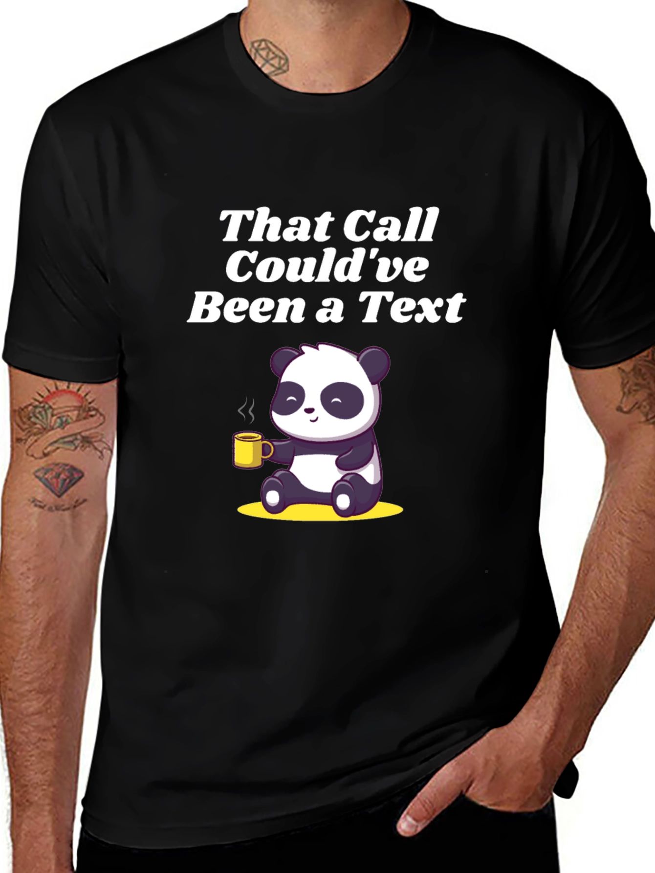 That Call Couldve Been a Text Panda T-Shirt