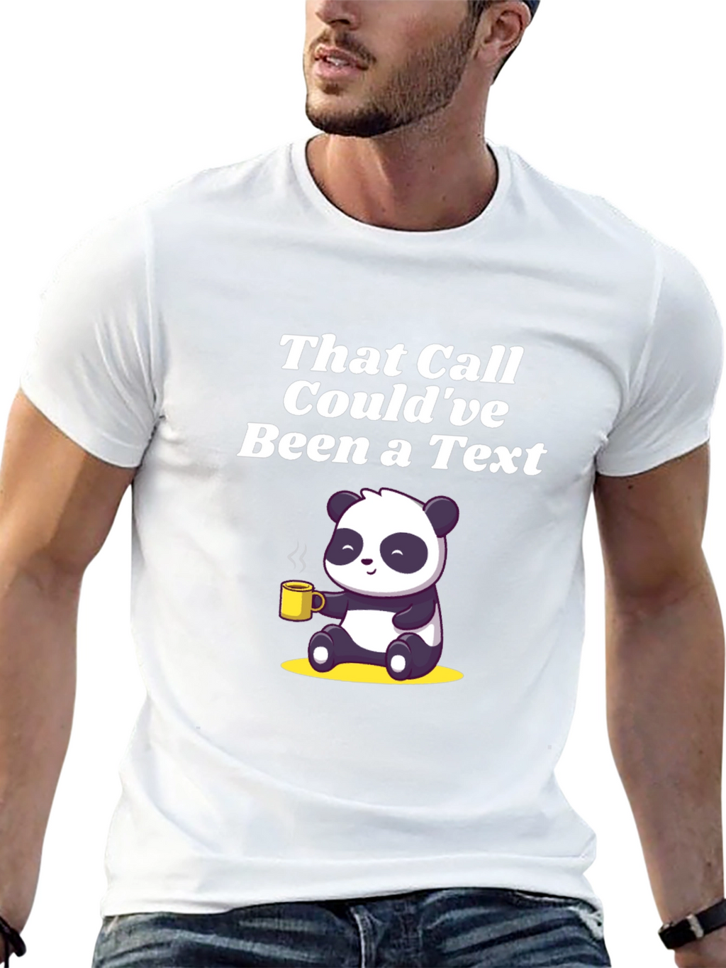 That Call Couldve Been a Text Panda T-Shirt