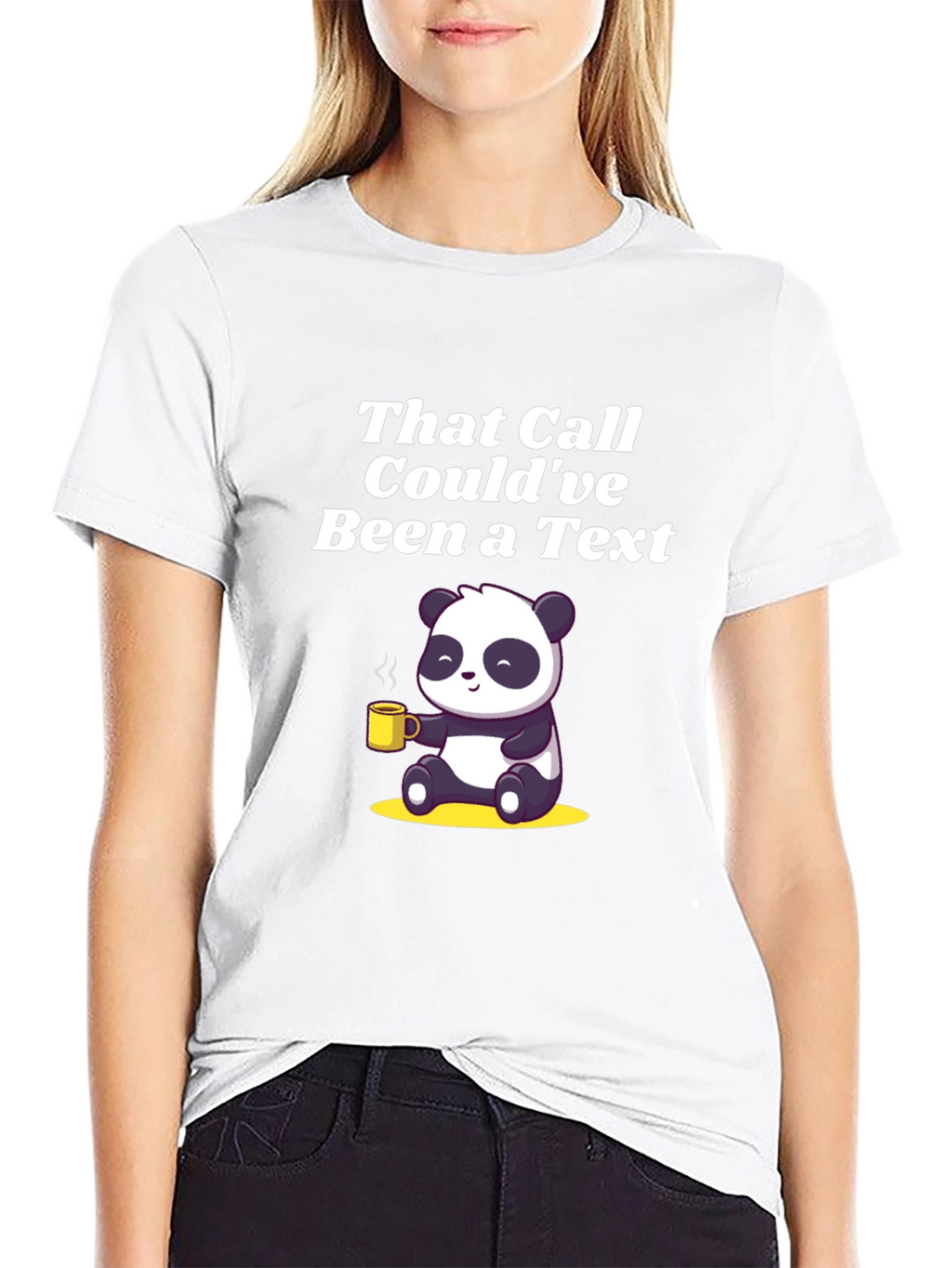 That Call Couldve Been a Text Panda T-Shirt