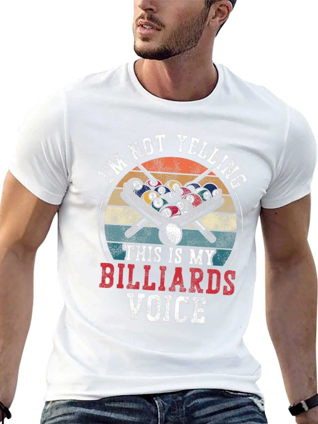 Billiards Voice T-Shirt - Funny Pool Player Apparel