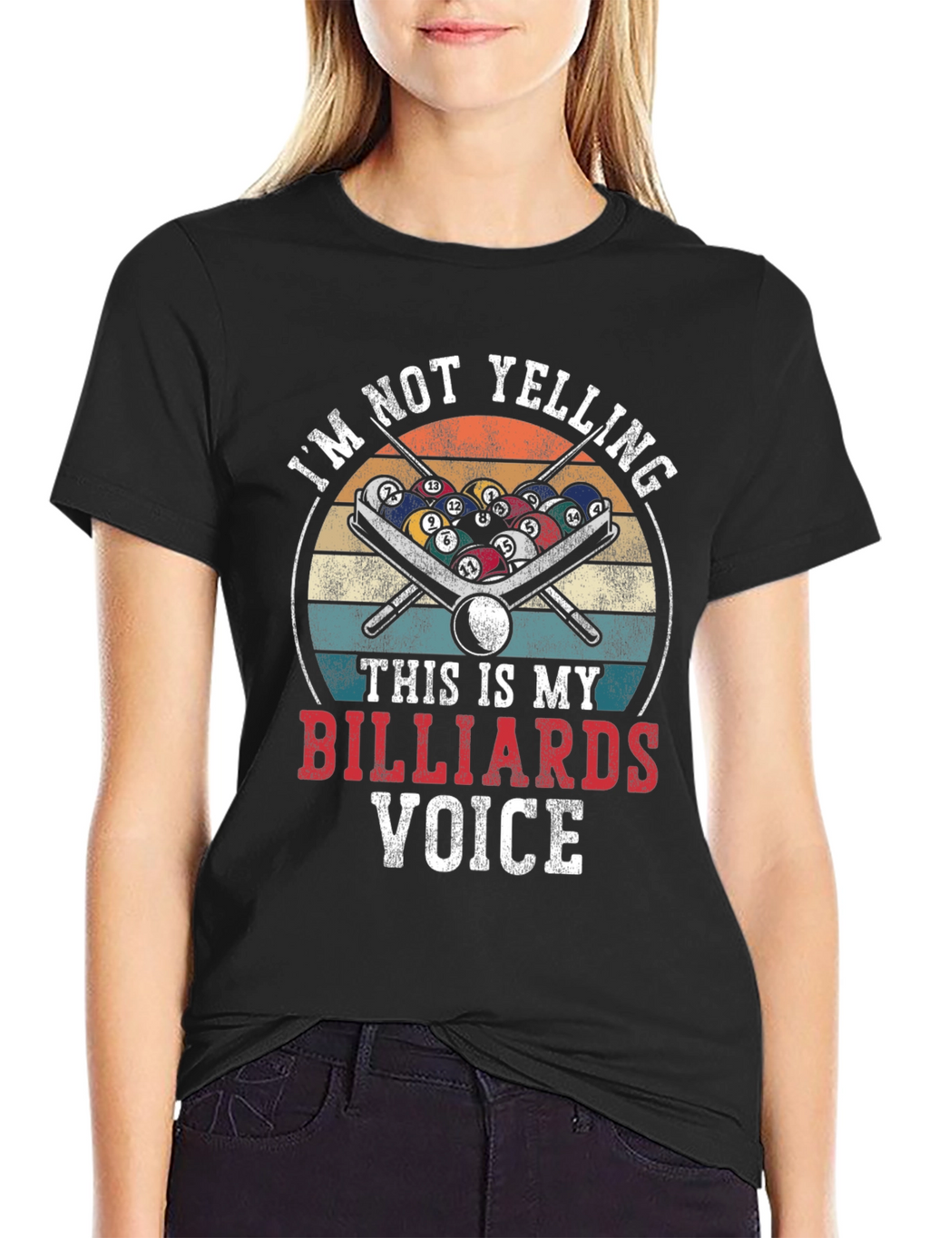 Billiards Voice T-Shirt - Funny Pool Player Apparel