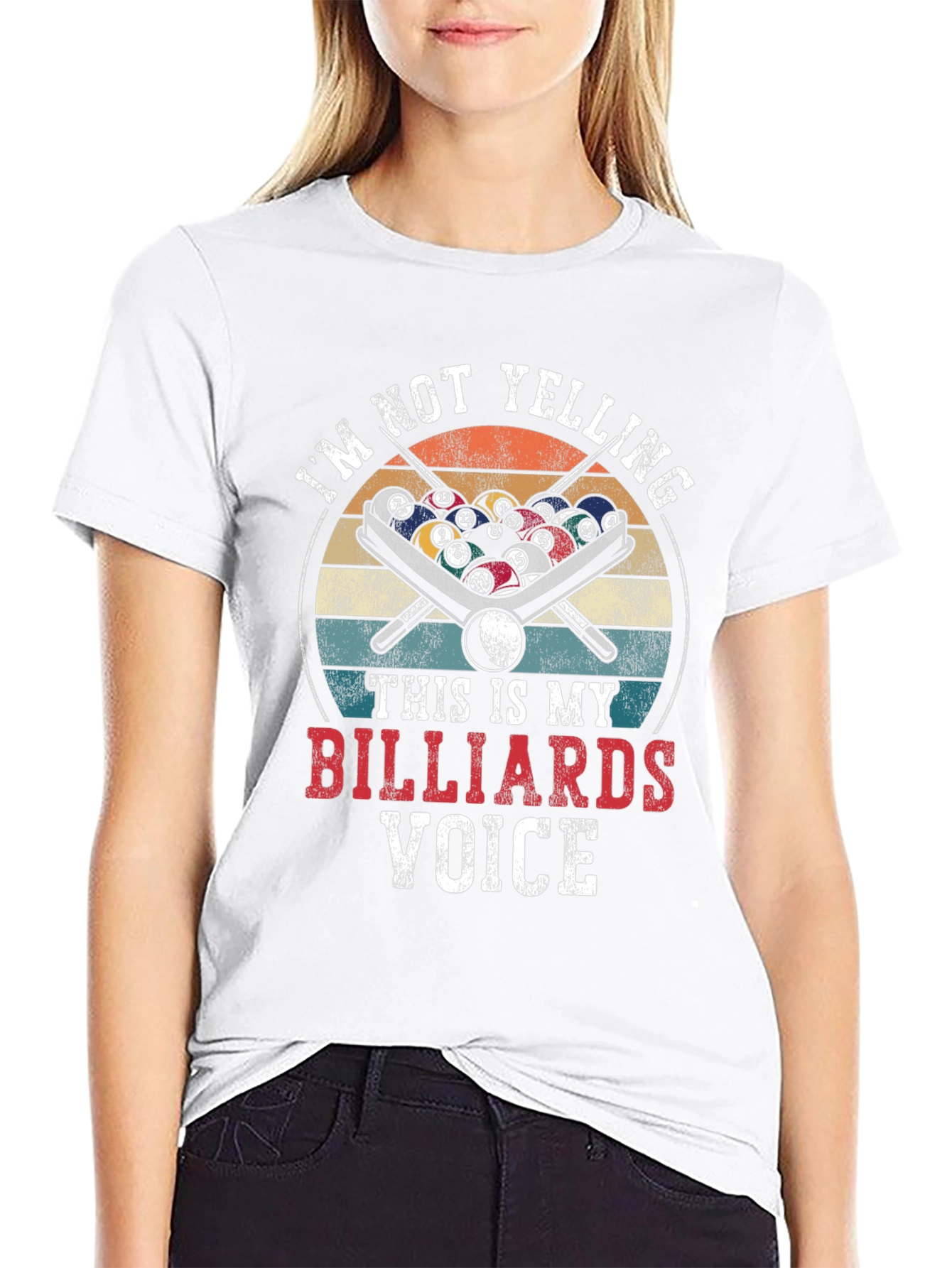 Billiards Voice T-Shirt - Funny Pool Player Apparel