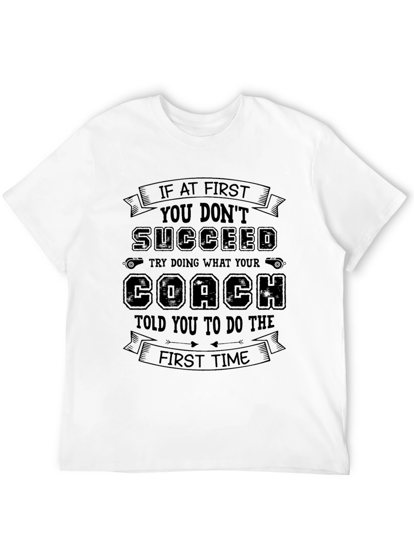 Funny Coach Advice T-Shirt