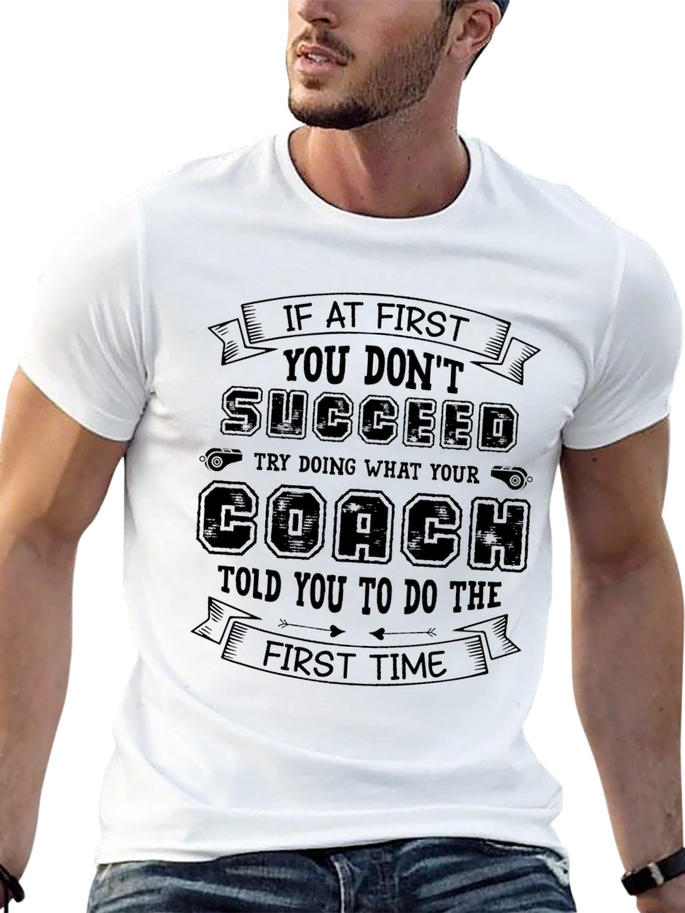 Funny Coach Advice T-Shirt