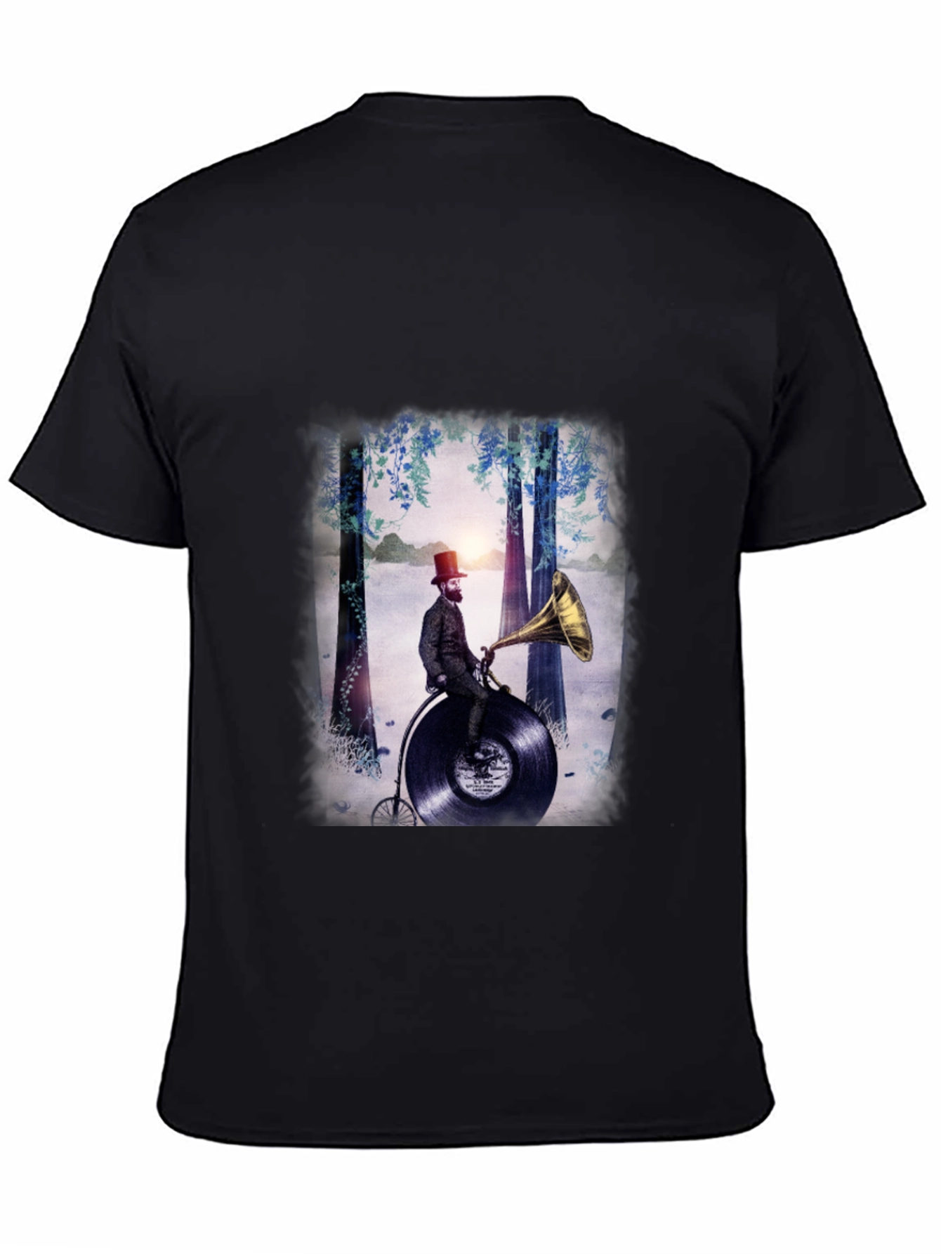 Vinyl Bike Rider Graphic Tee