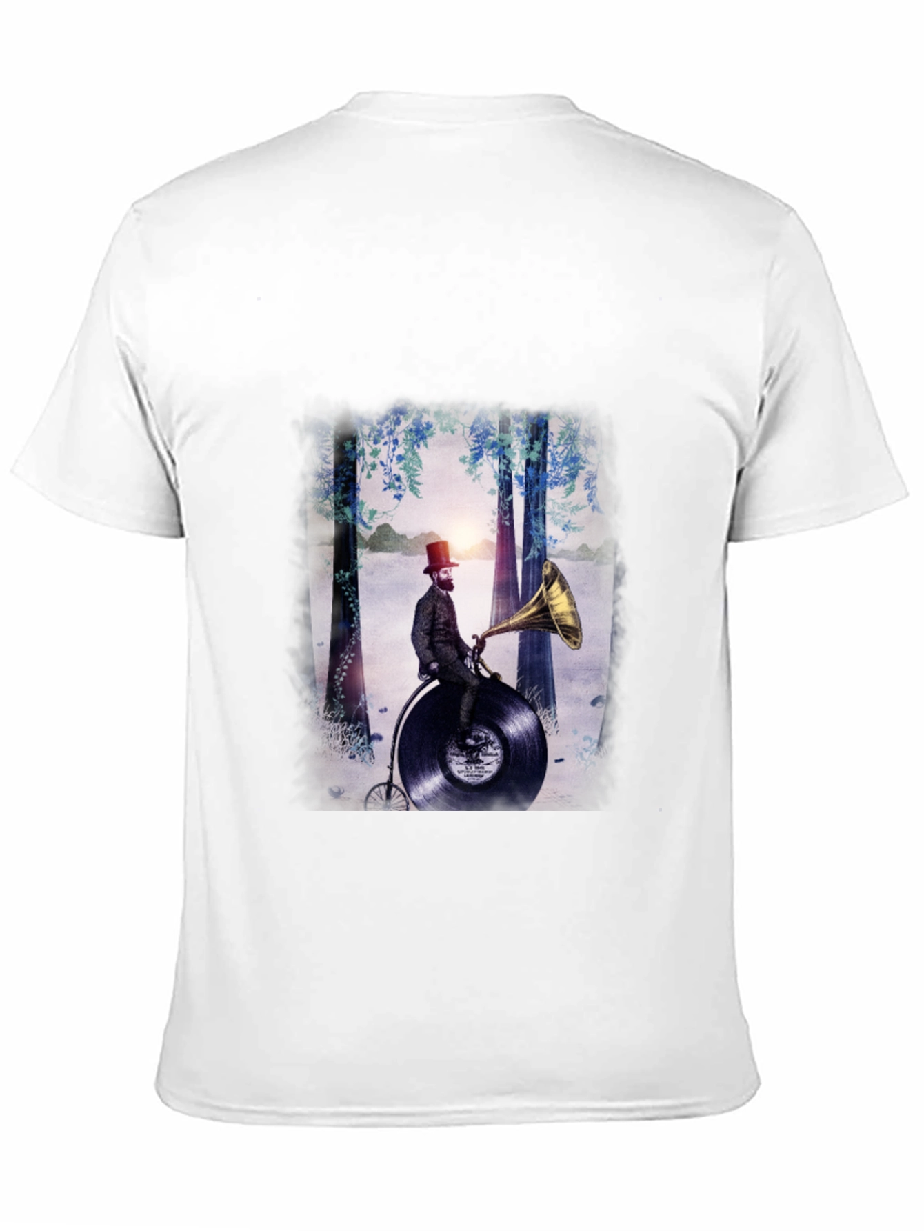 Vinyl Bike Rider Graphic Tee