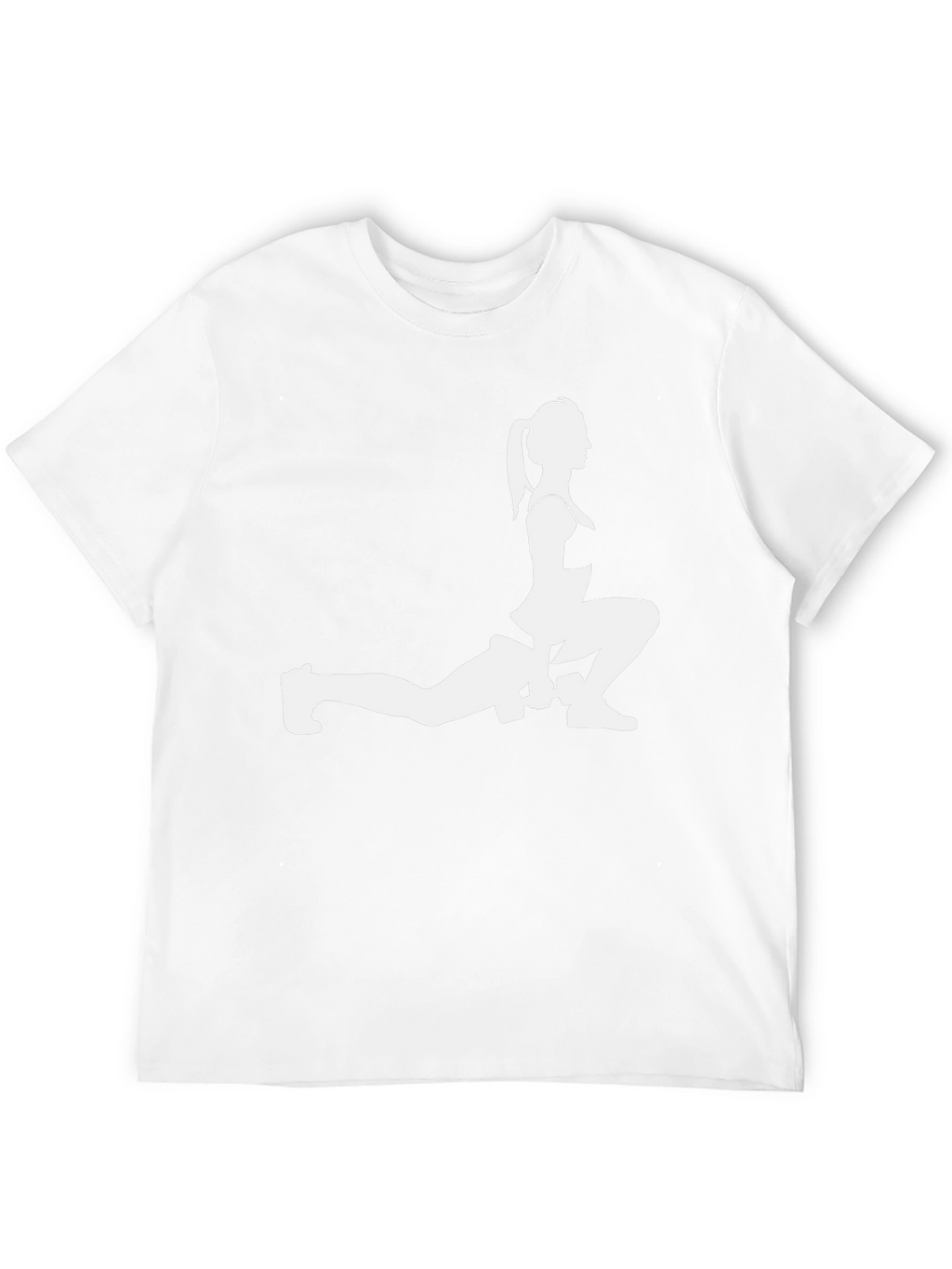 Fitness Woman Silhouette T-Shirt