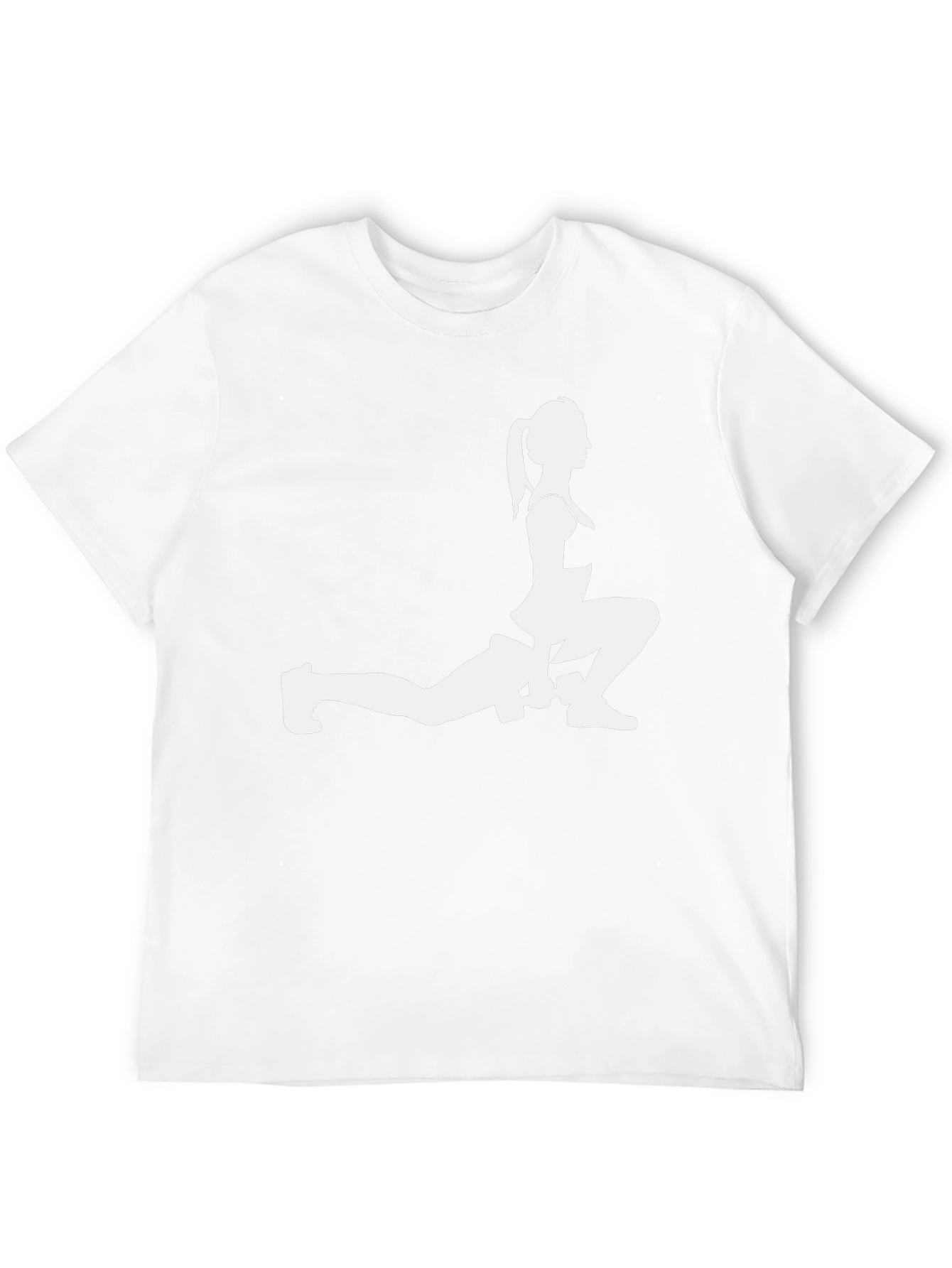 Fitness Woman Silhouette T-Shirt