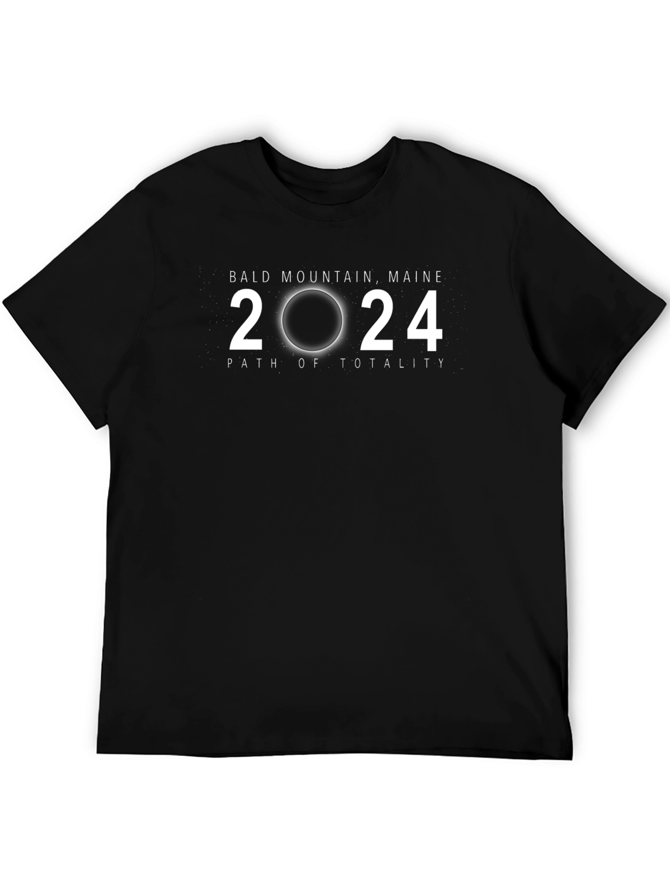 Bald Mountain Maine 2024 Eclipse T-Shirt