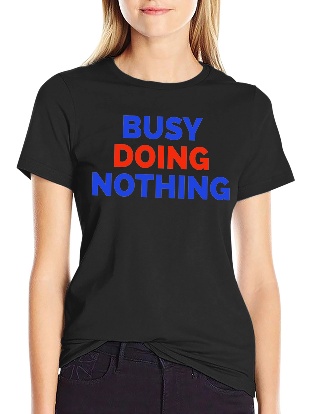 Busy Doing Nothing Graphic Tee - Comfort Fit