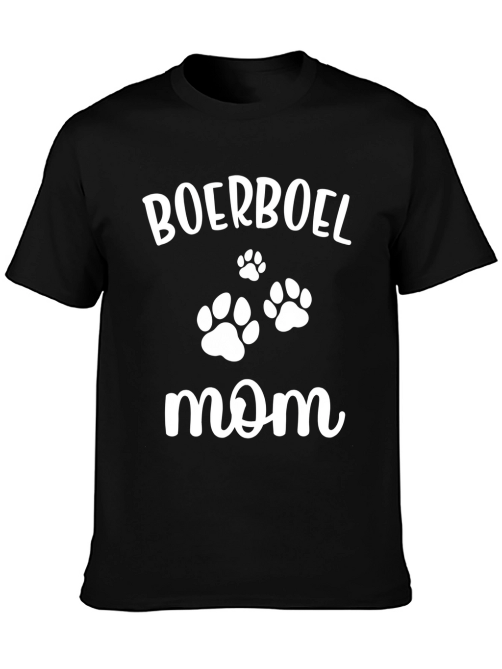 Boerboel Mom Black T-Shirt