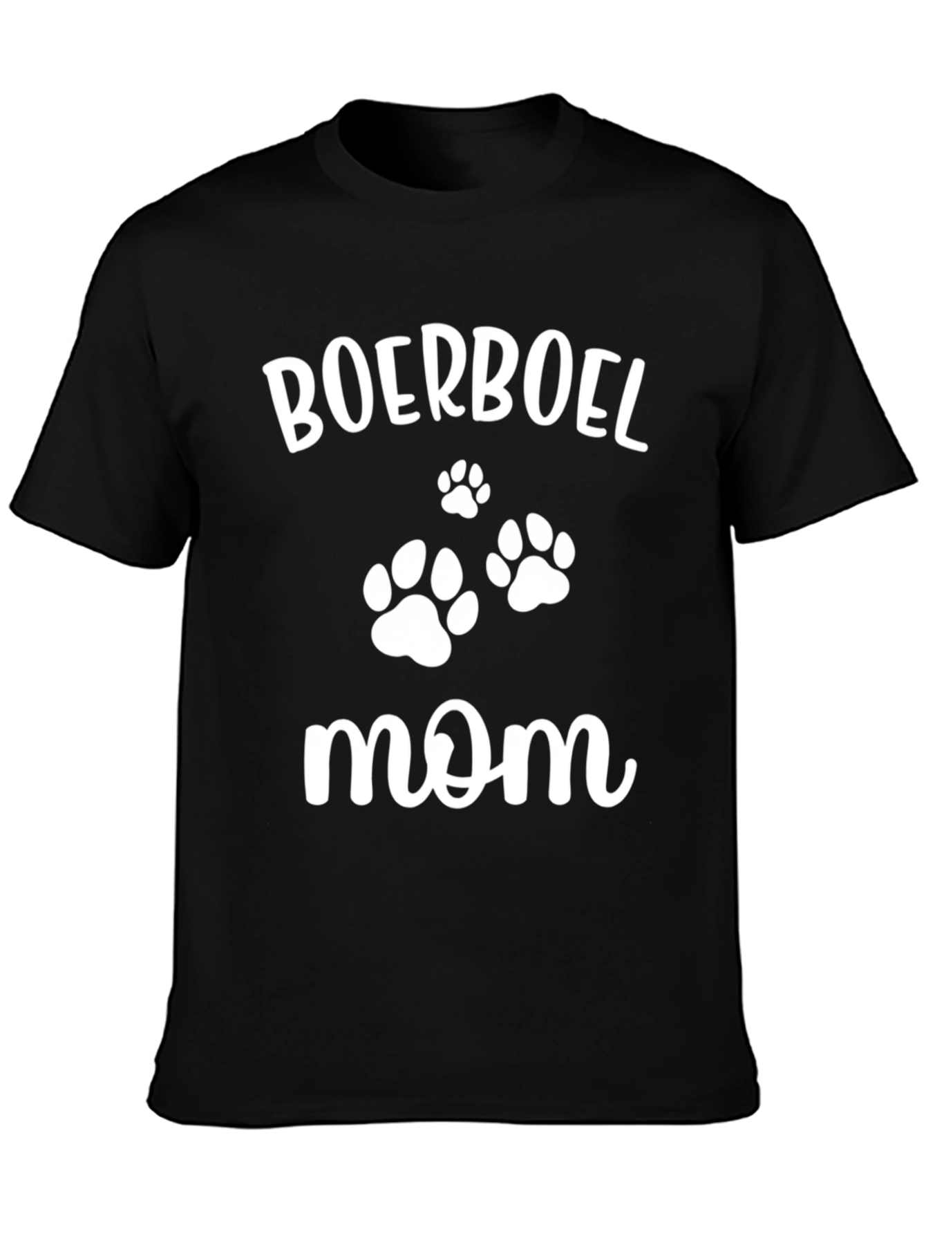 Boerboel Mom Black T-Shirt