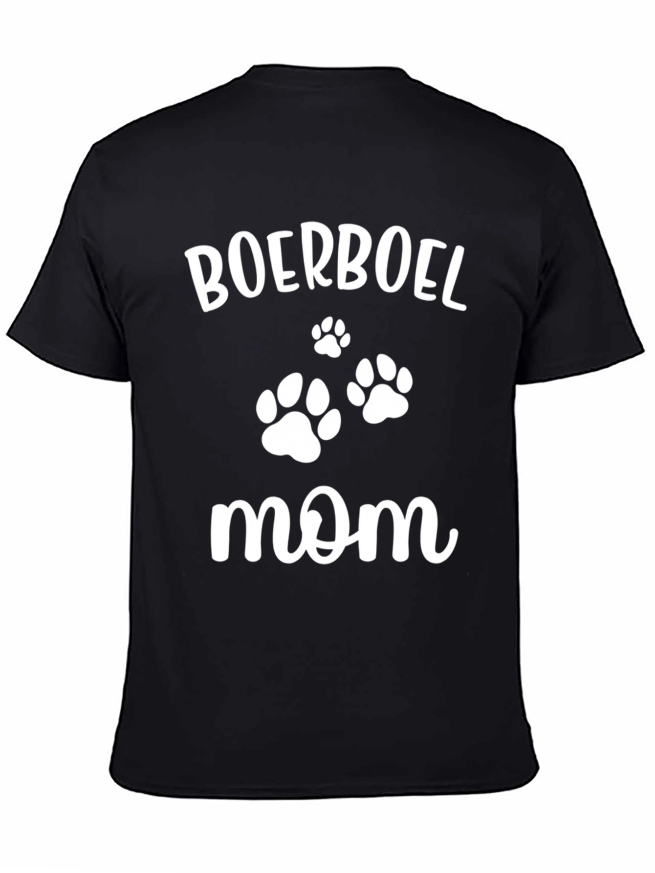 Boerboel Mom Black T-Shirt