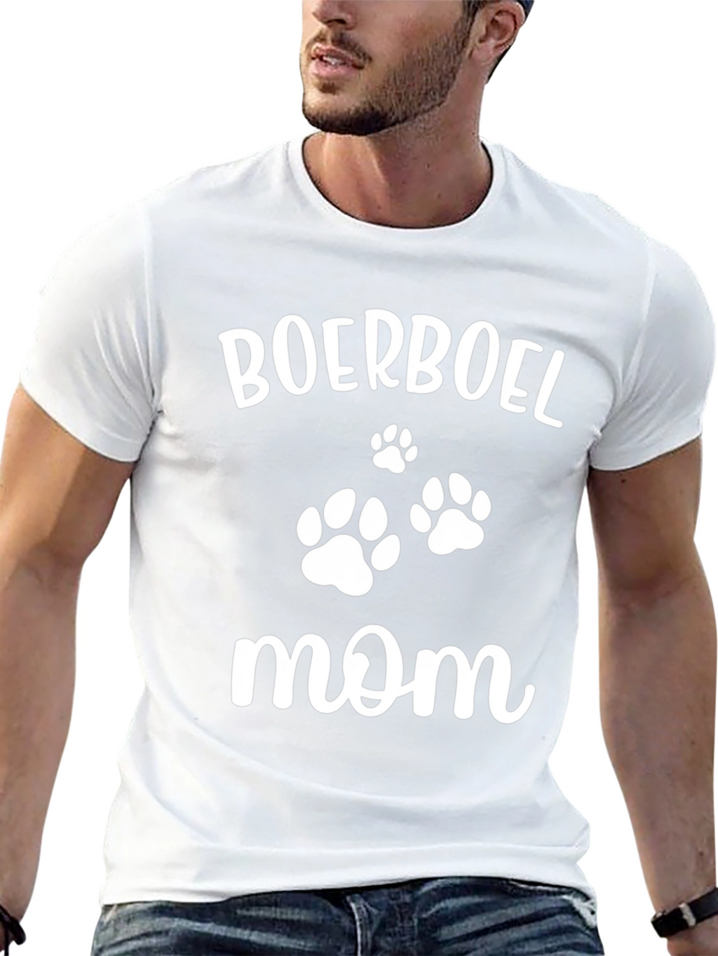 Boerboel Mom Black T-Shirt