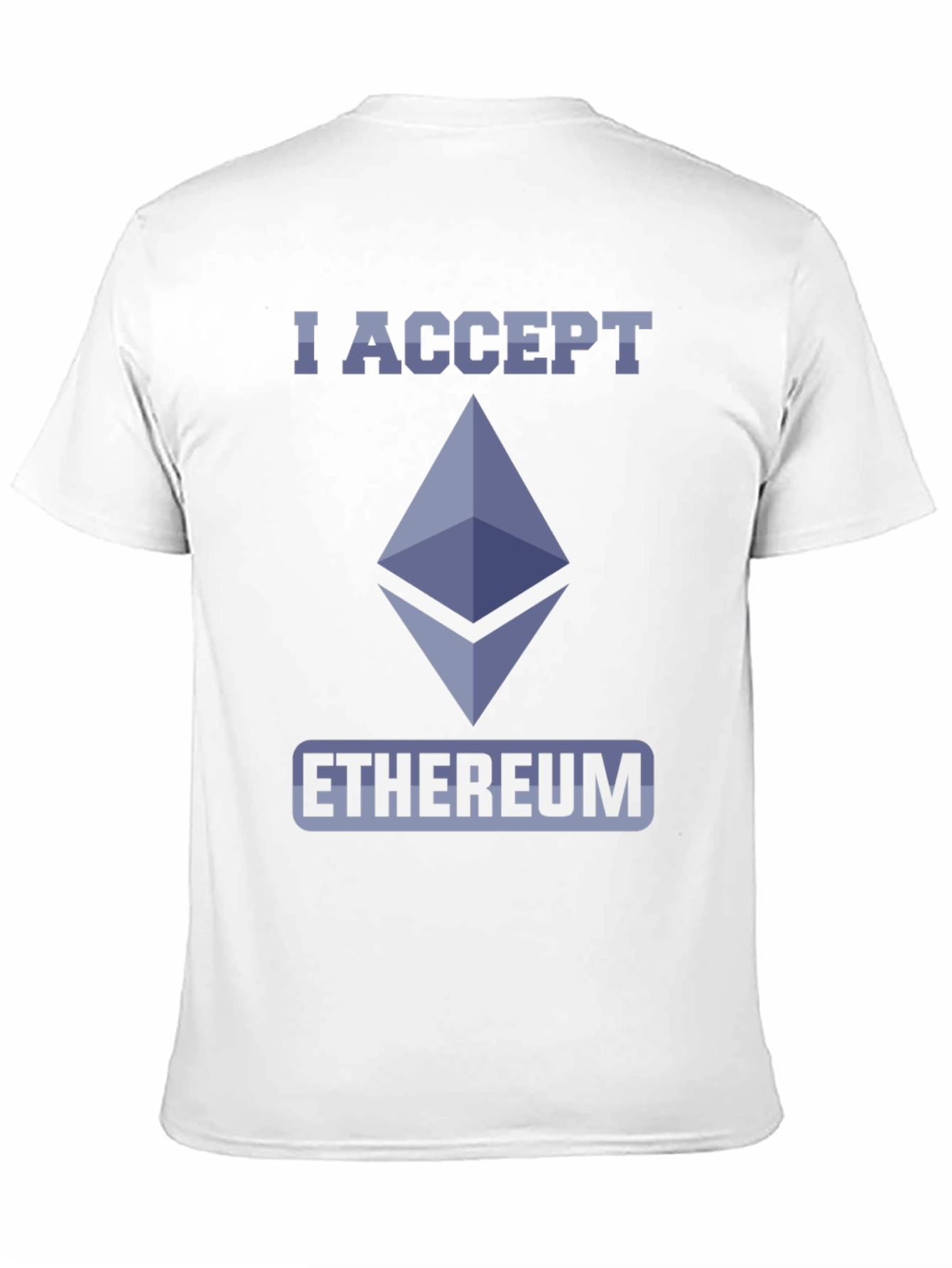 I Accept Ethereum Crypto T-Shirt