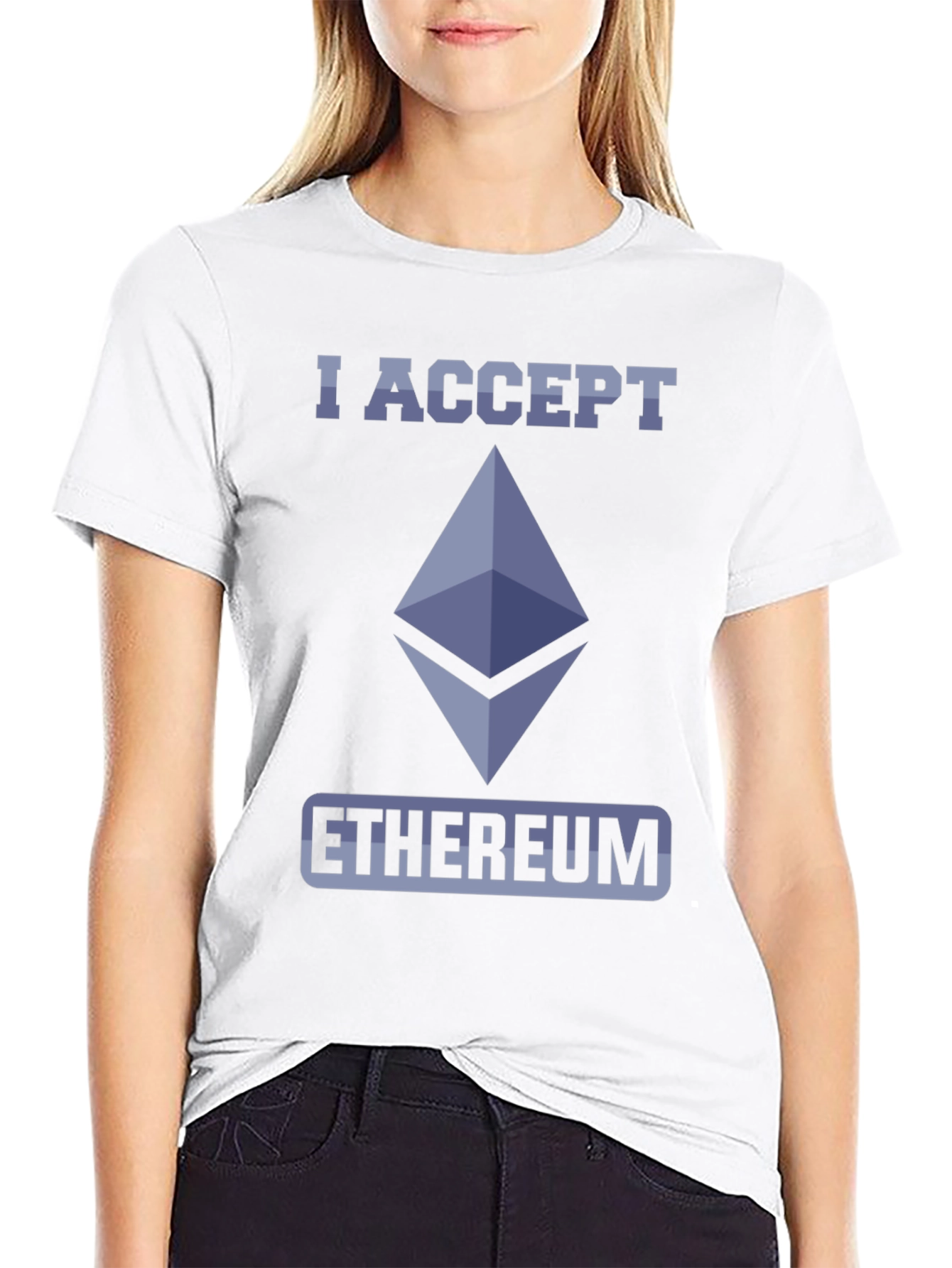 I Accept Ethereum Crypto T-Shirt