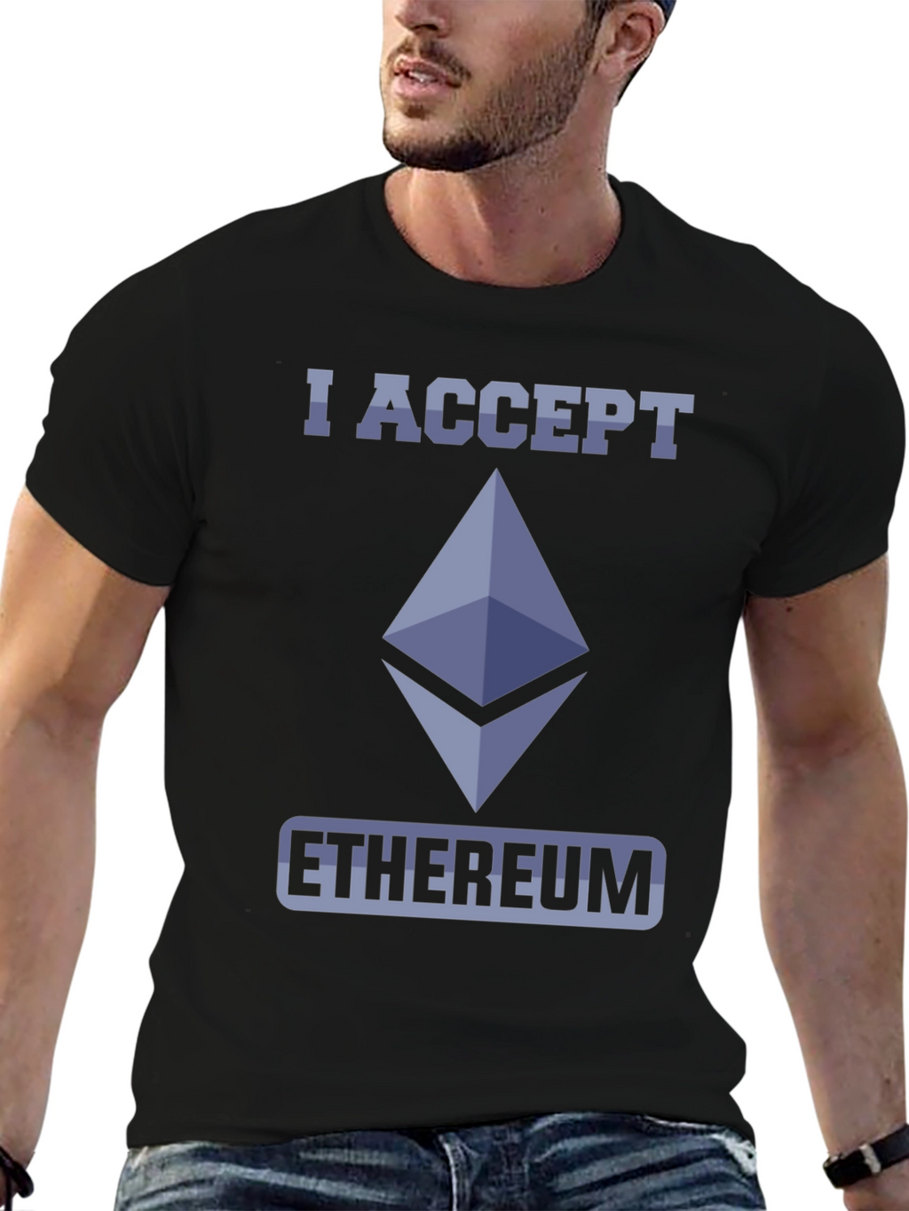 I Accept Ethereum Crypto T-Shirt
