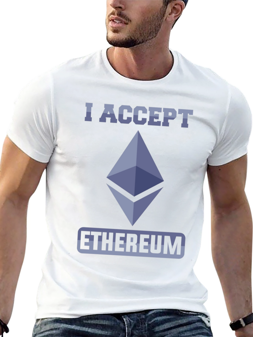 I Accept Ethereum Crypto T-Shirt