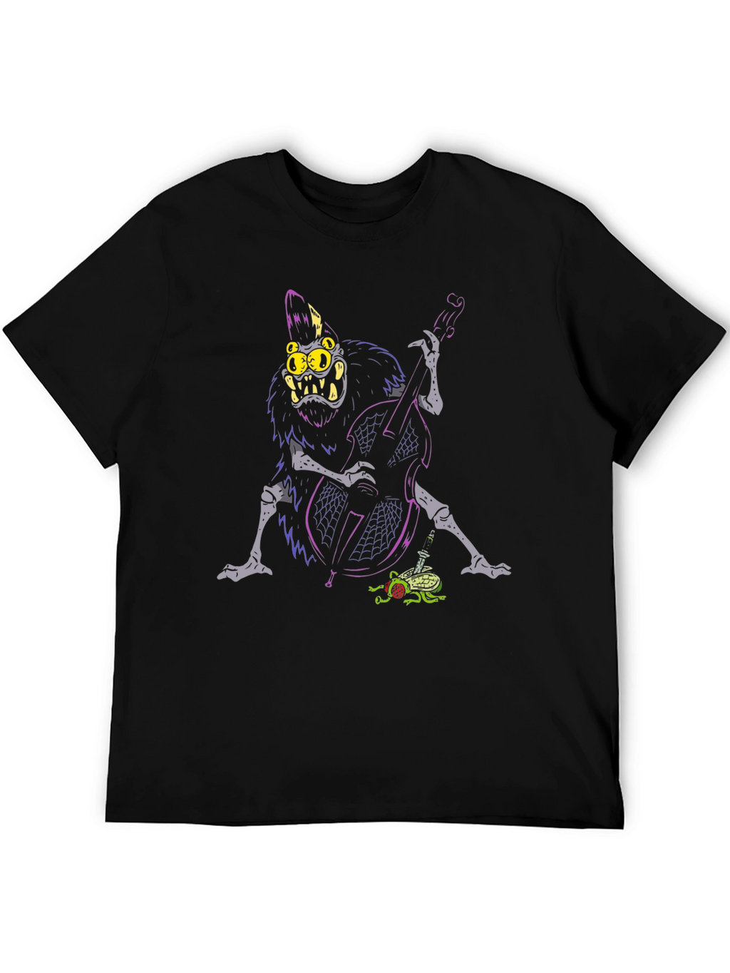 Monster Bassist Black T-Shirt