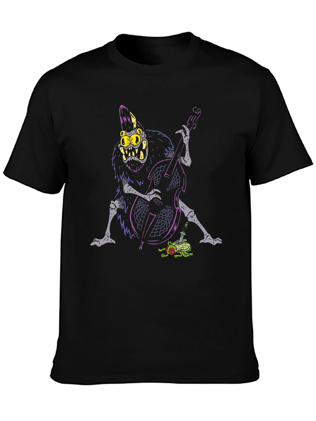 Monster Bassist Black T-Shirt