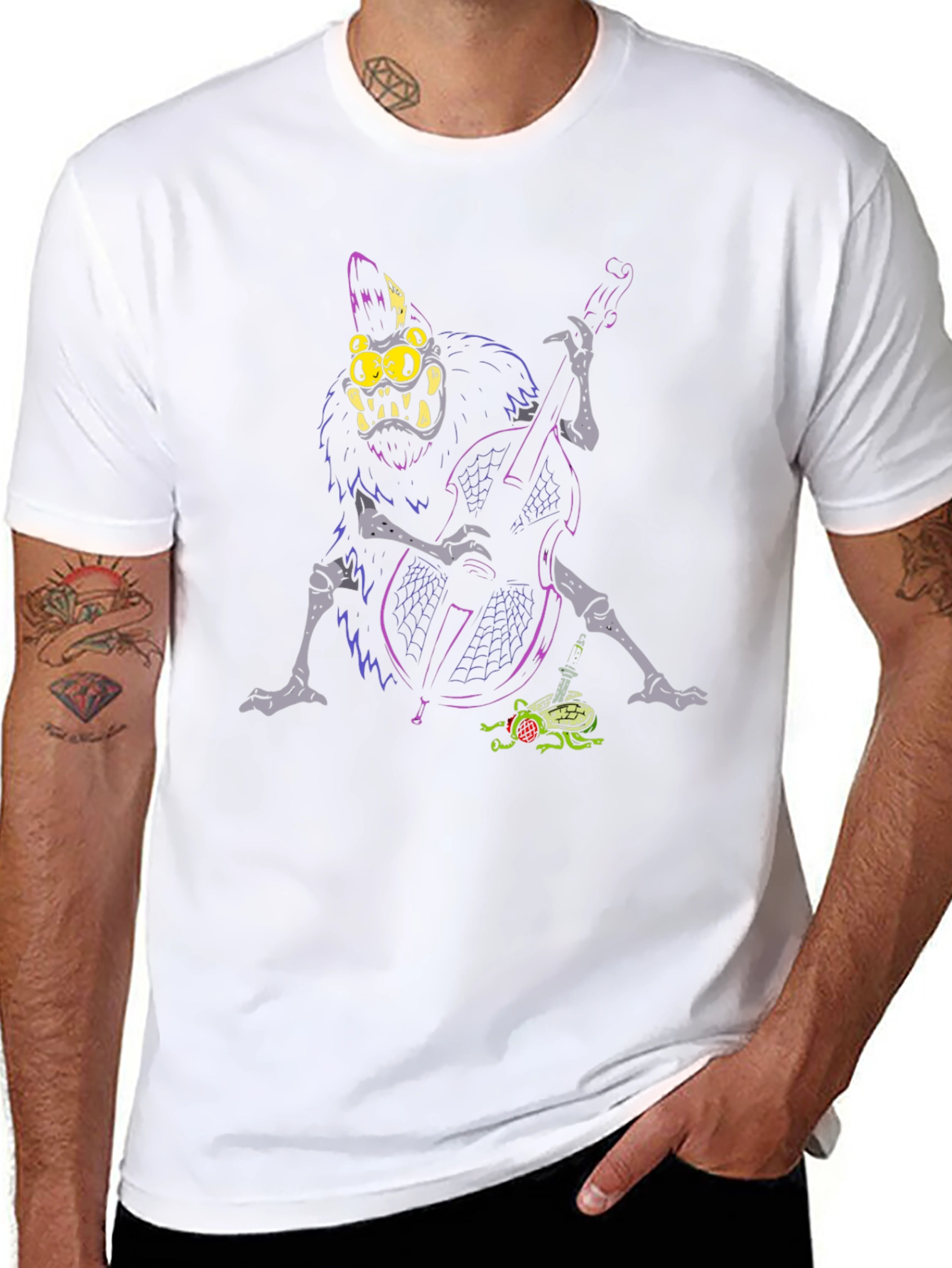 Monster Bassist Black T-Shirt