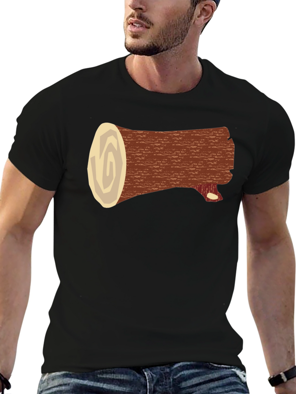 Log T-Shirt - Lumberjack Novelty Tee