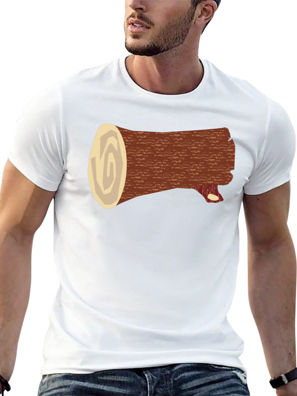 Log T-Shirt - Lumberjack Novelty Tee