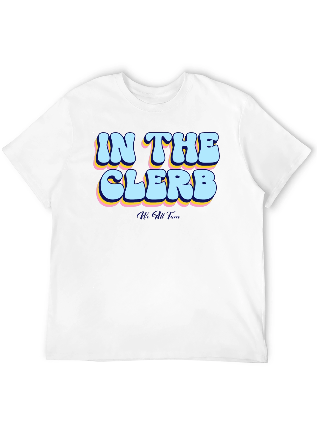In The Clerb Mens Black Graphic Tee
