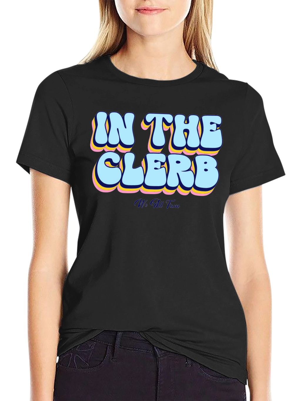 In The Clerb Mens Black Graphic Tee