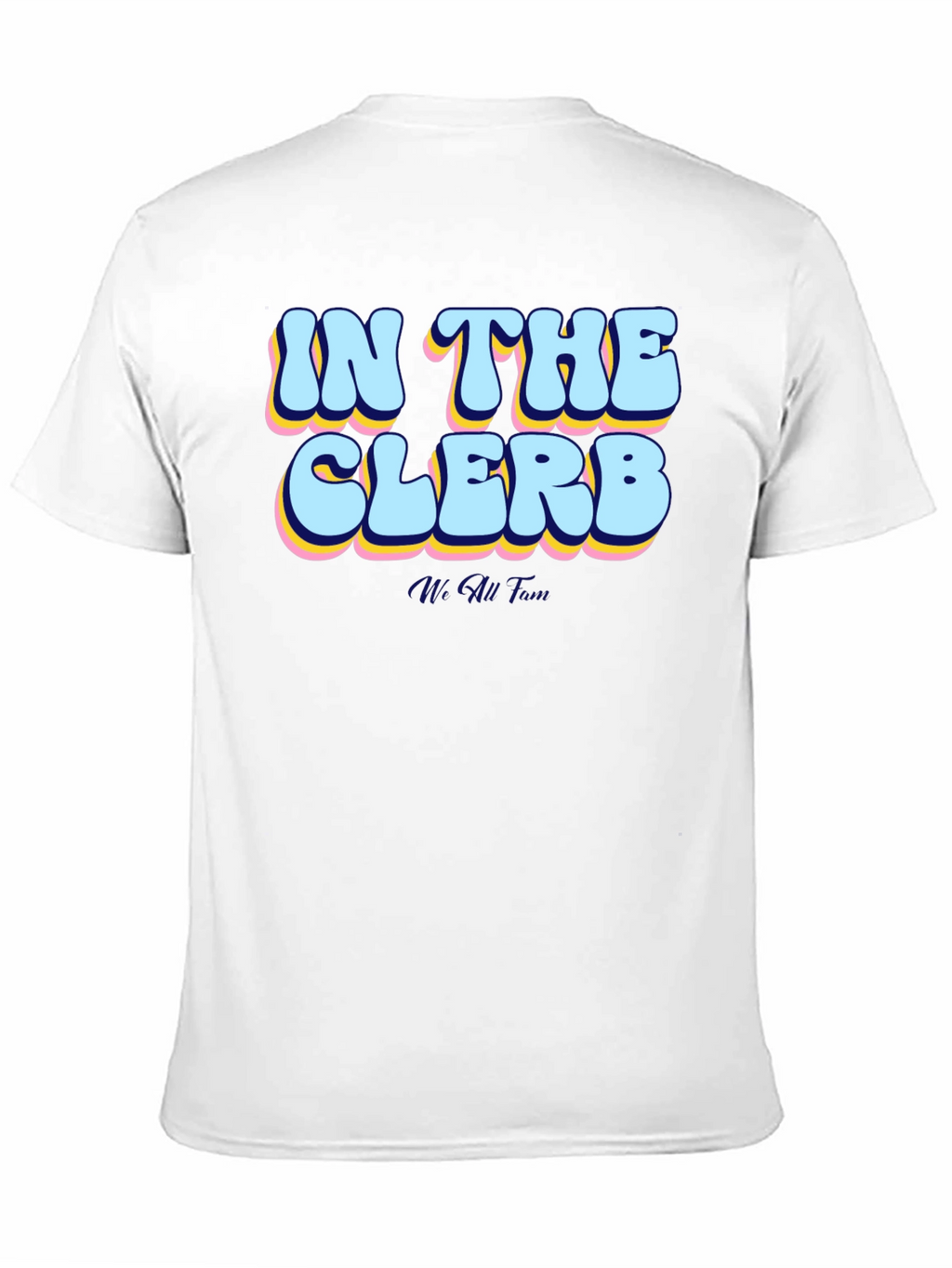 In The Clerb Mens Black Graphic Tee