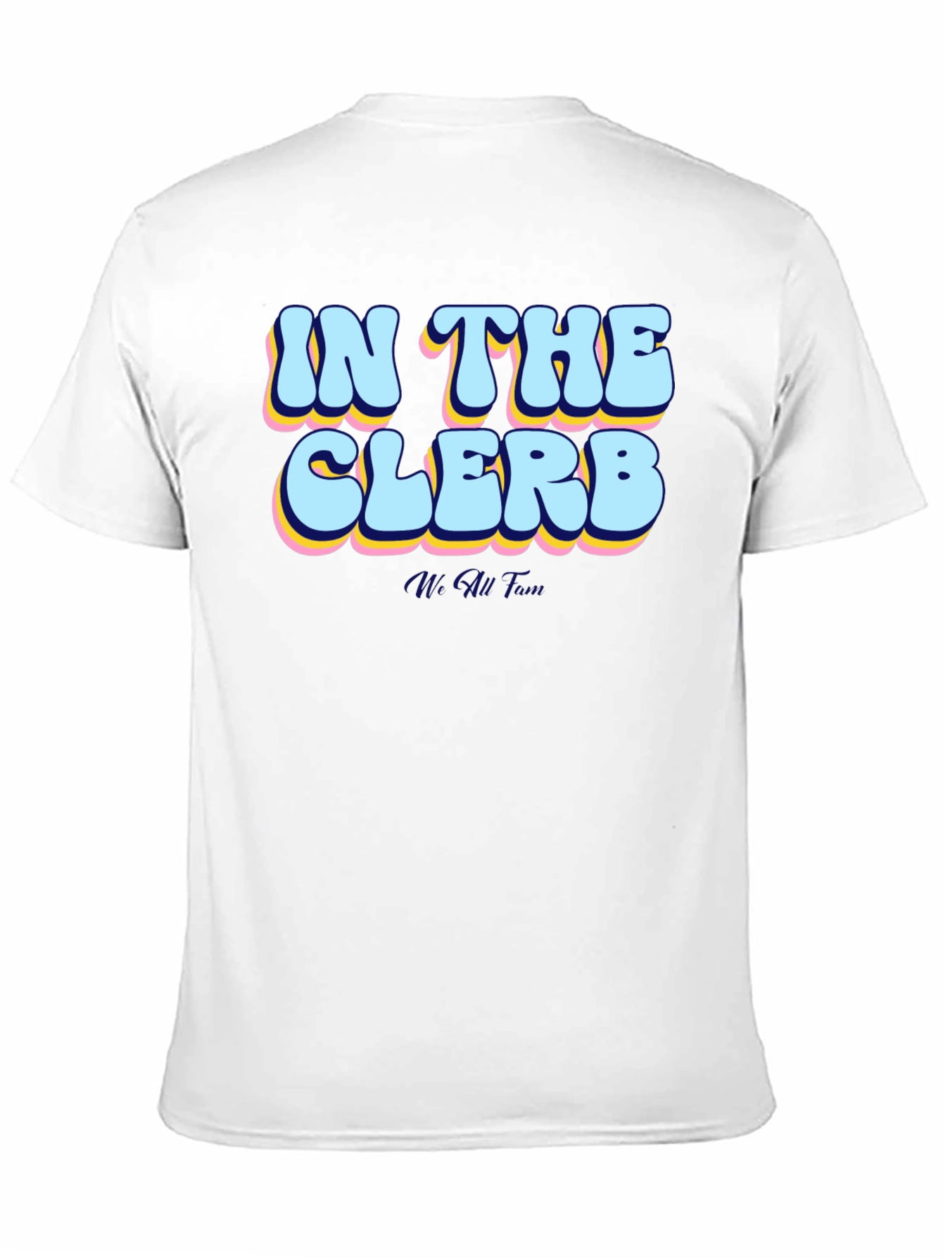 In The Clerb Mens Black Graphic Tee