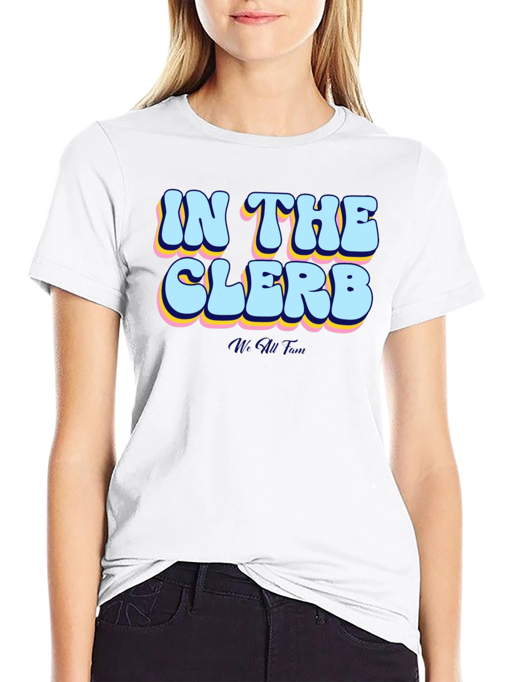 In The Clerb Mens Black Graphic Tee