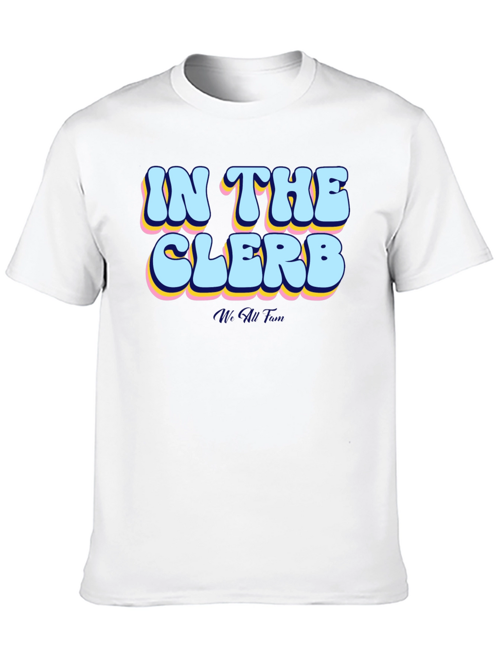 In The Clerb Mens Black Graphic Tee
