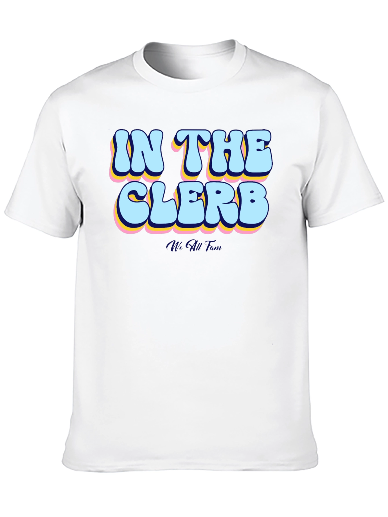 In The Clerb Mens Black Graphic Tee