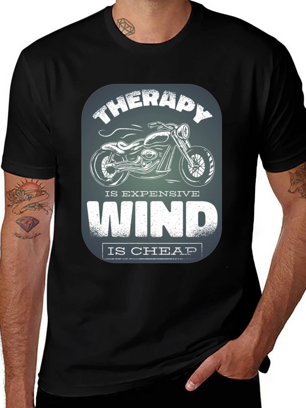Therapy is Expensive Wind is Cheap Graphic Tee